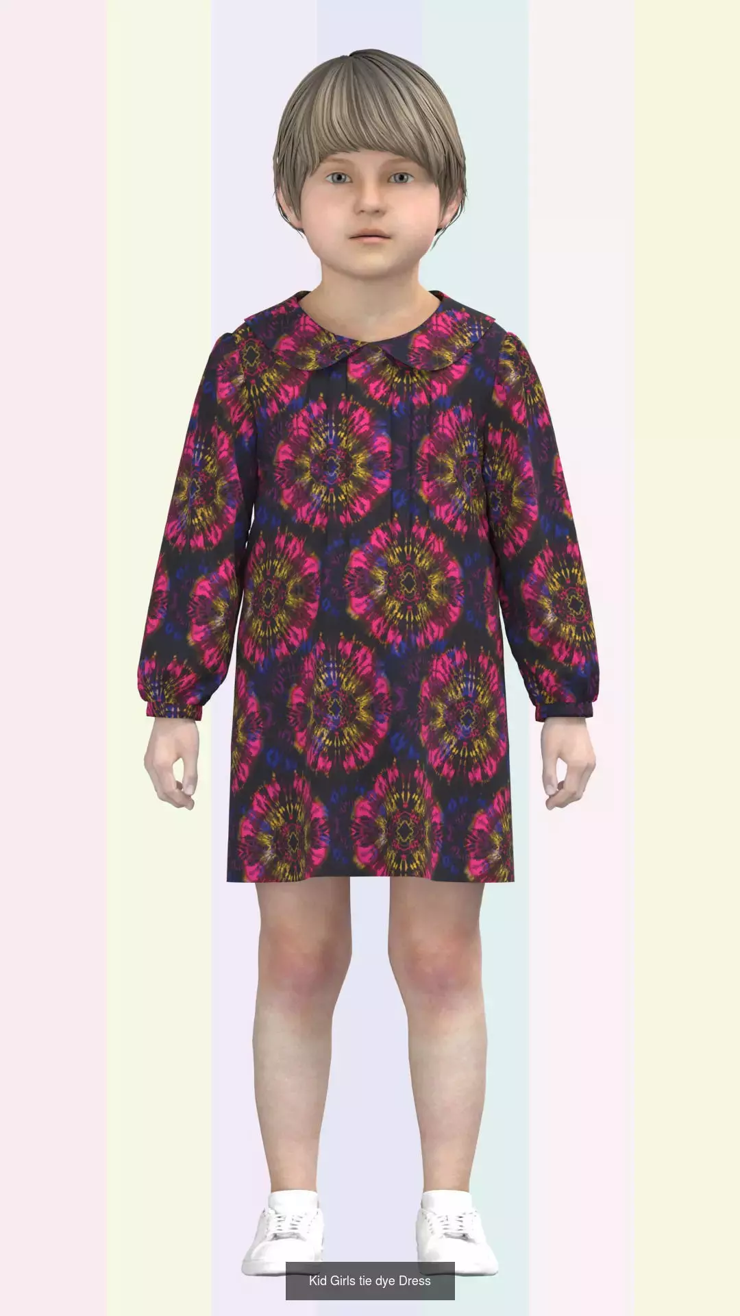 Kid boys and Girls 3d Clothing Mega Pack 3D Model Collection_14