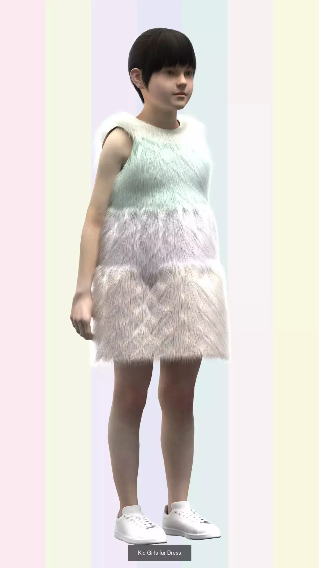 Kid boys and Girls 3d Clothing Mega Pack 3D Model Collection_17