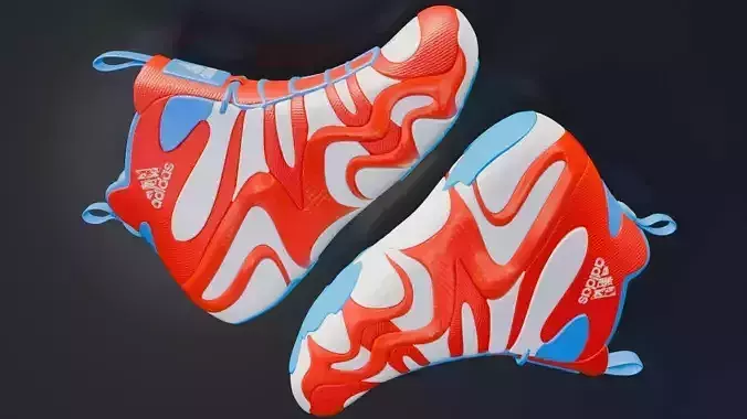 Futuristic Adidas Concept Sneakers