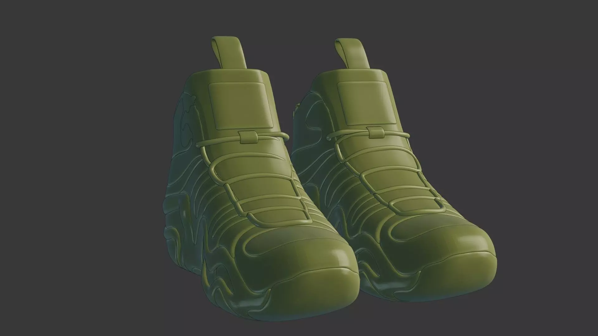 Futuristic Adidas Concept Sneakers 3D model_84