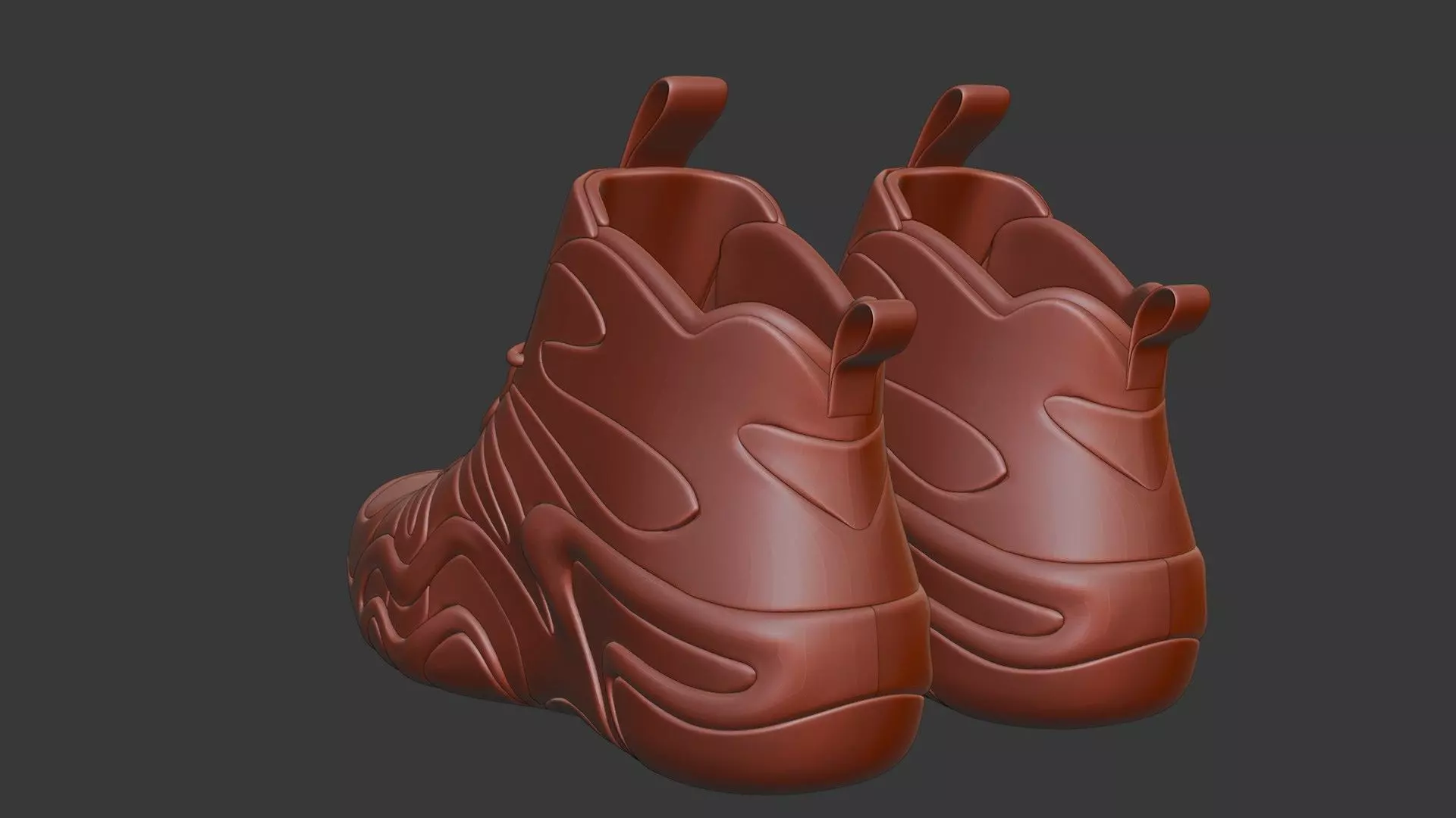Futuristic Adidas Concept Sneakers 3D model_32