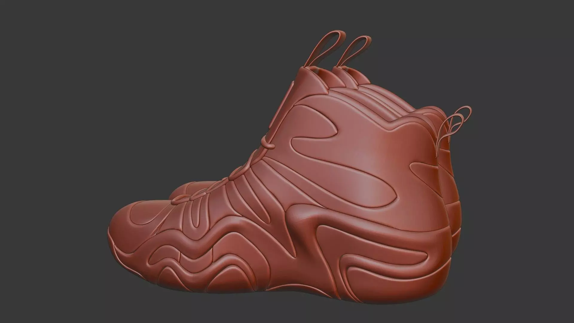 Futuristic Adidas Concept Sneakers 3D model_17