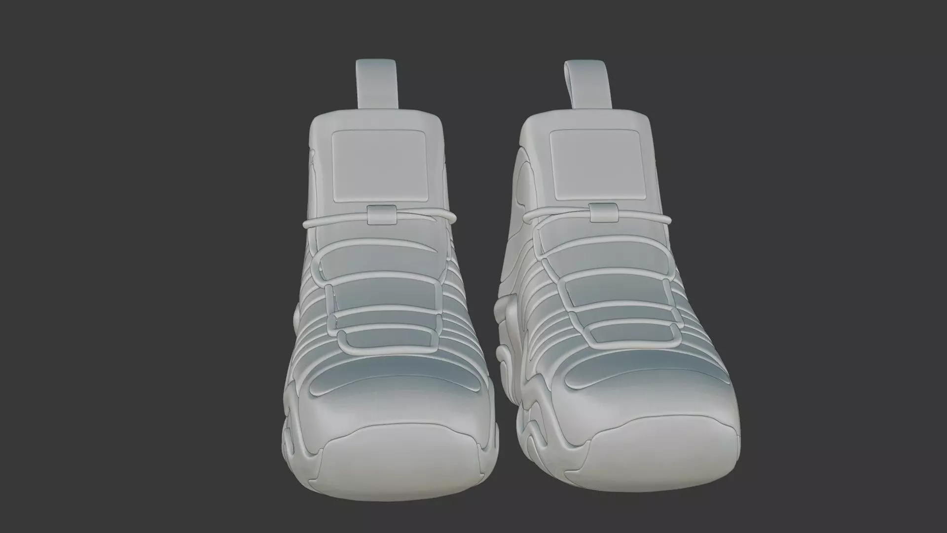 Futuristic Adidas Concept Sneakers 3D model_89