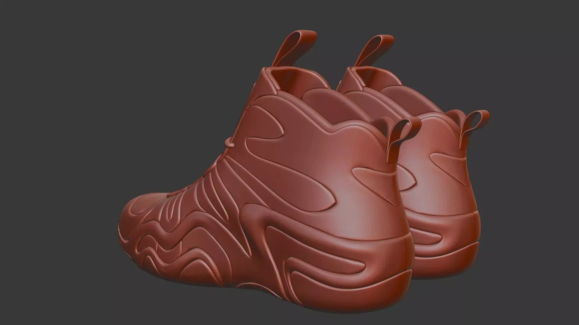 Futuristic Adidas Concept Sneakers 3D model_26