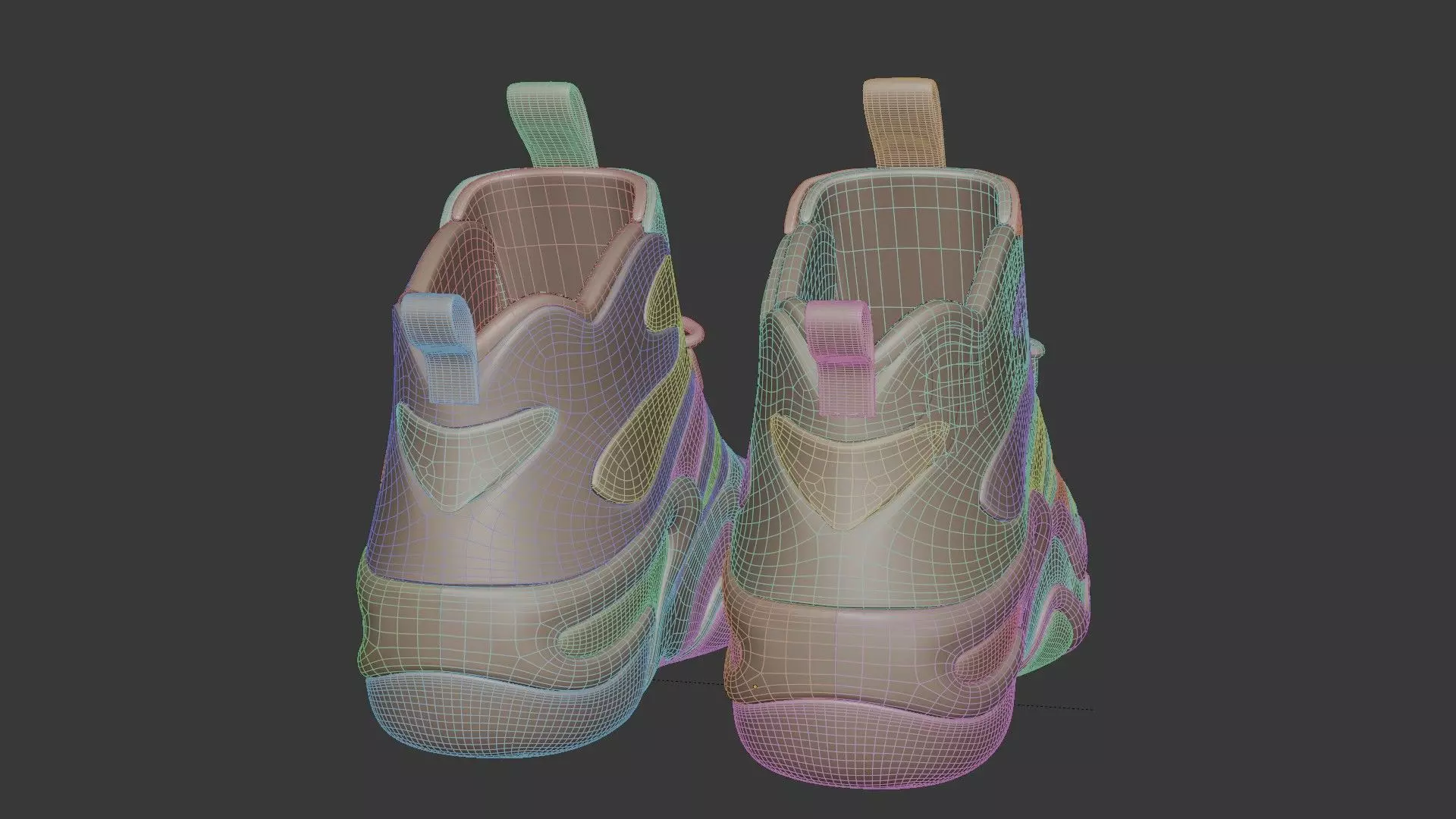 Futuristic Adidas Concept Sneakers 3D model_47