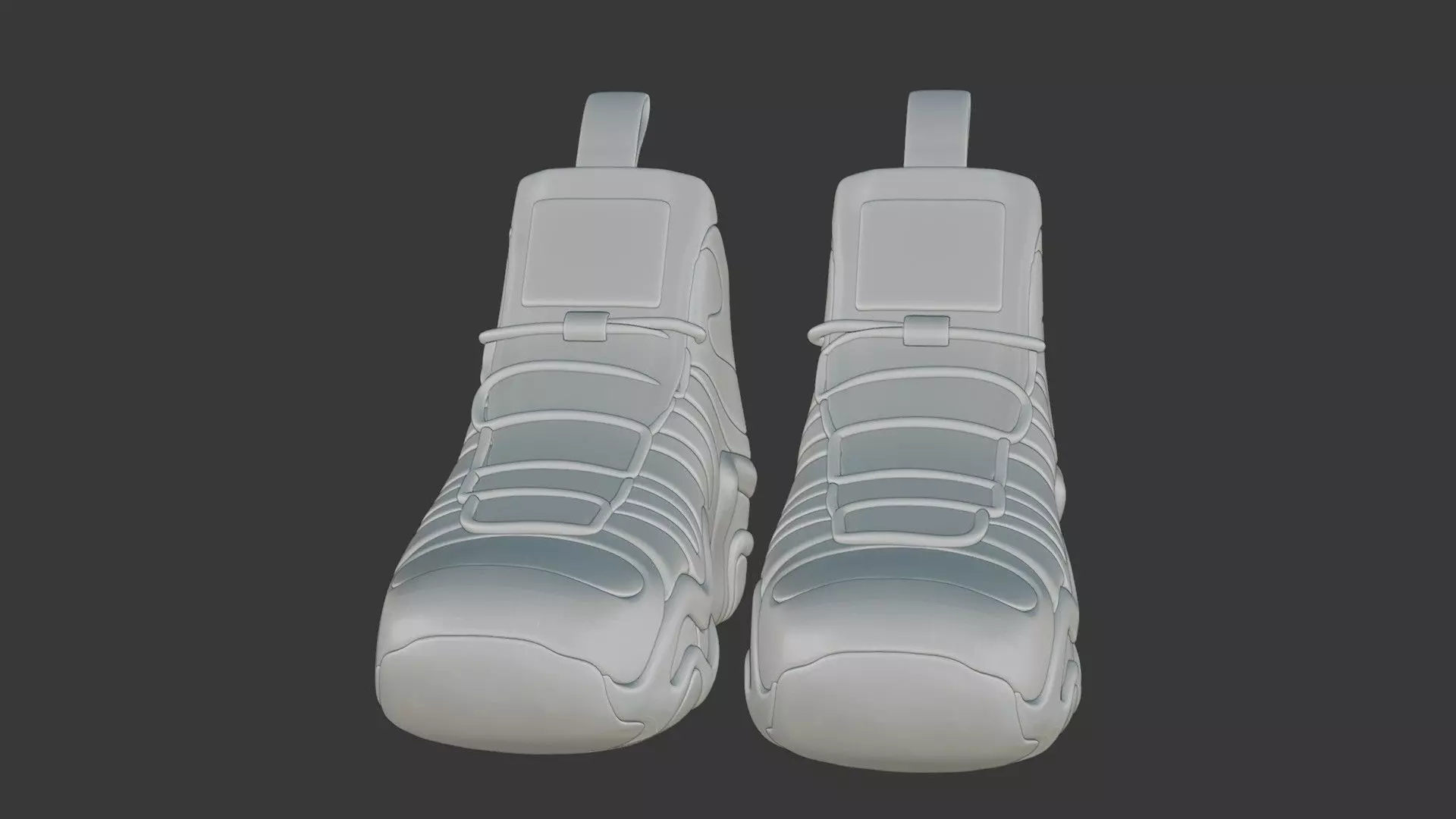 Futuristic Adidas Concept Sneakers 3D model_94