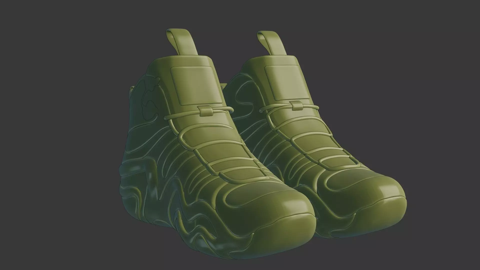 Futuristic Adidas Concept Sneakers 3D model_81