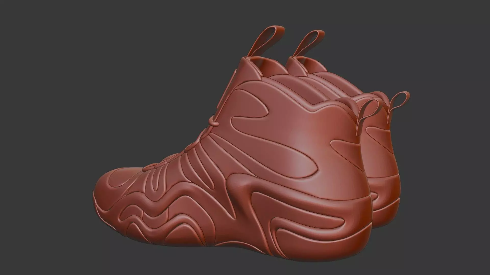 Futuristic Adidas Concept Sneakers 3D model_21