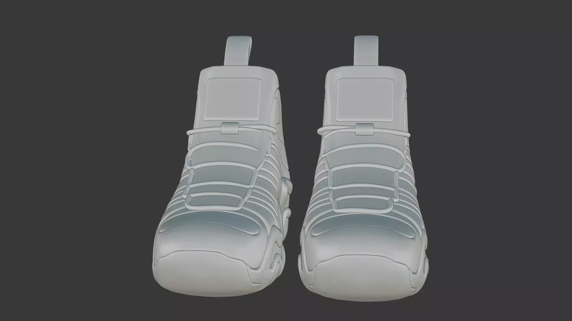 Futuristic Adidas Concept Sneakers 3D model_93