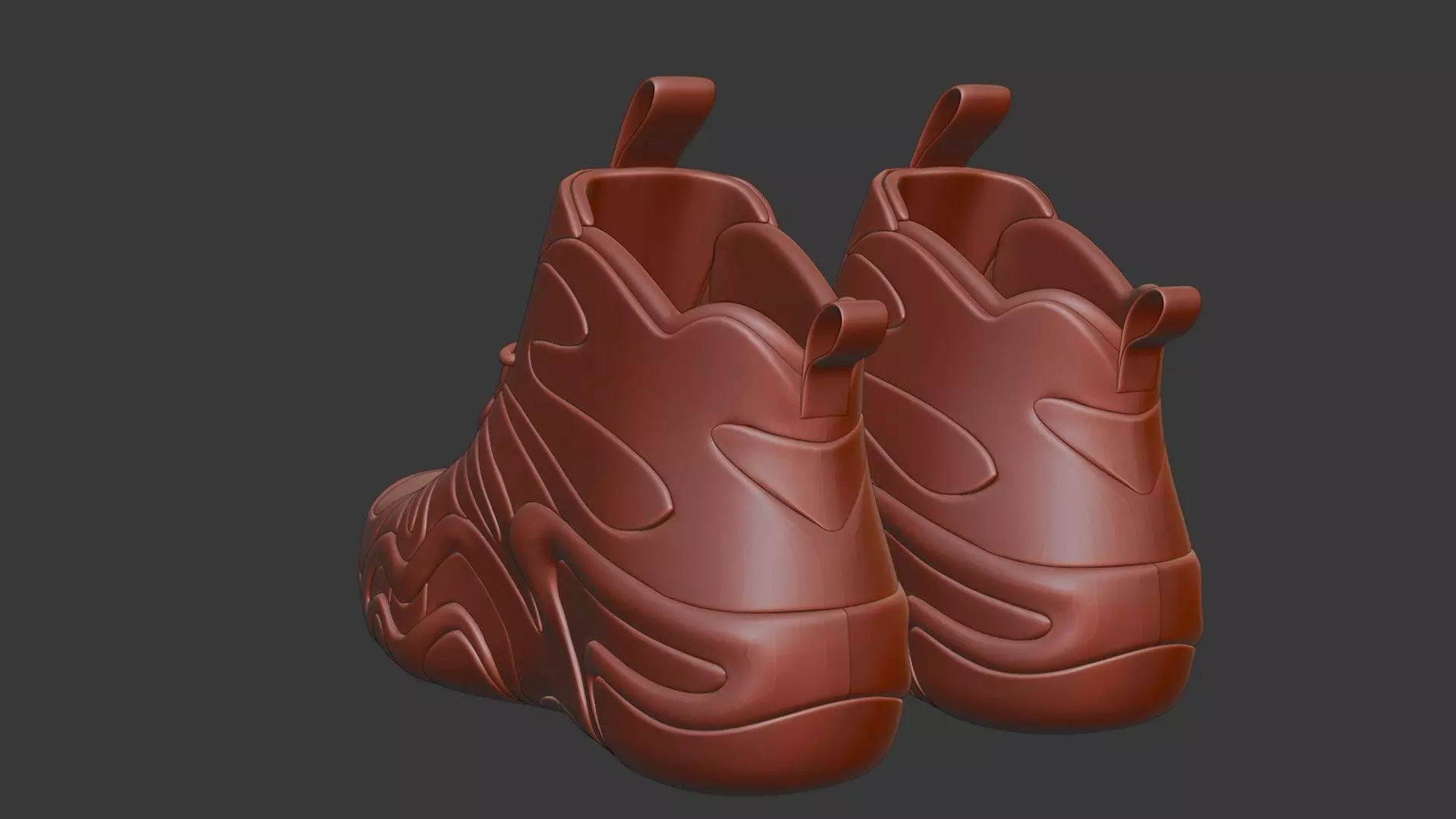 Futuristic Adidas Concept Sneakers 3D model_33