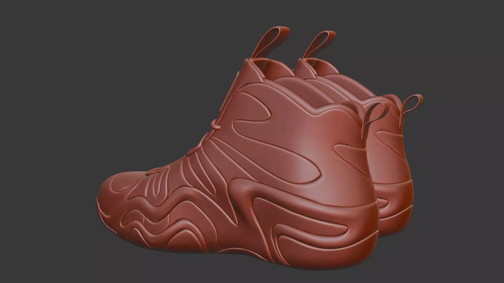 Futuristic Adidas Concept Sneakers 3D model_22