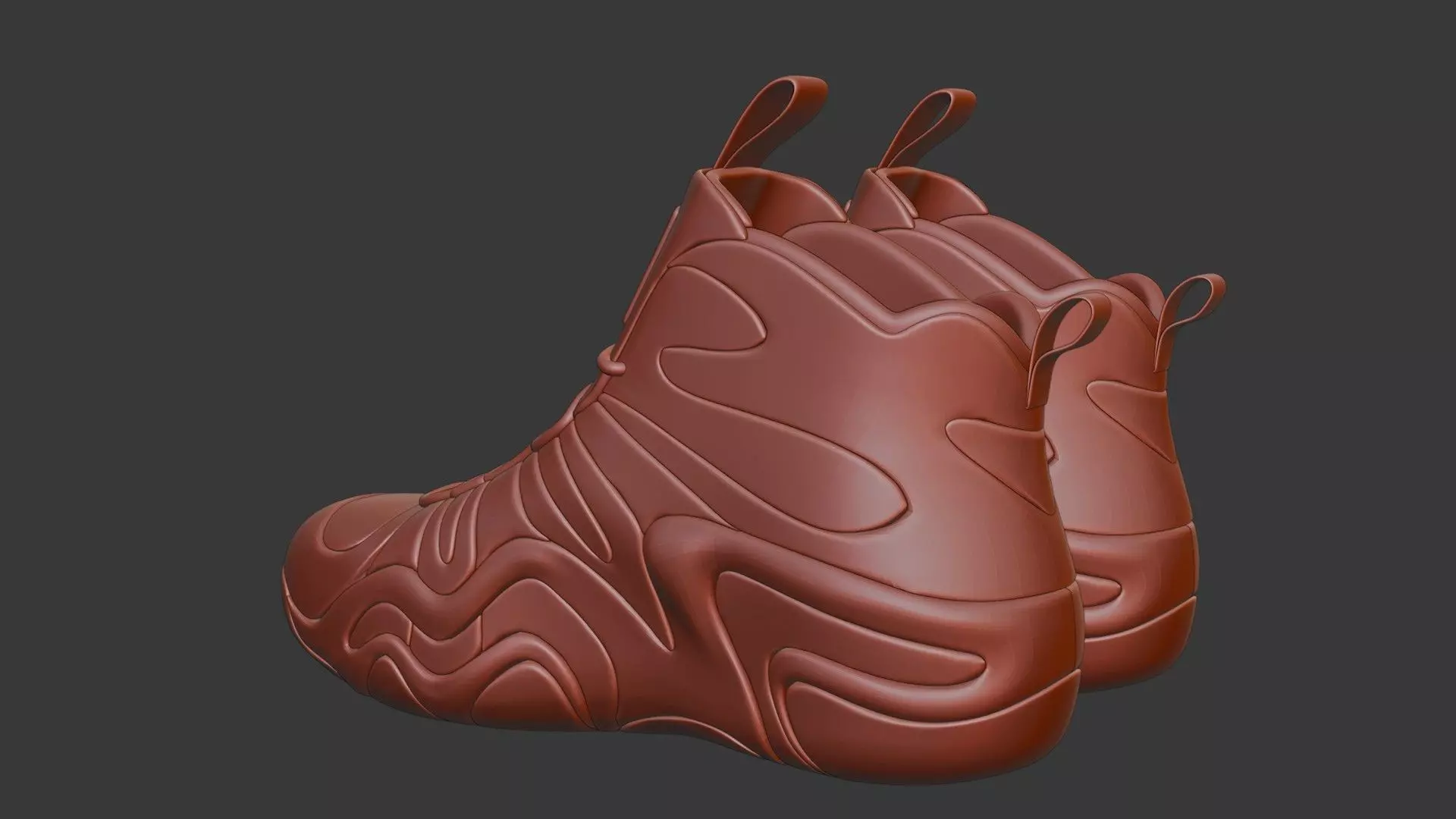 Futuristic Adidas Concept Sneakers 3D model_23