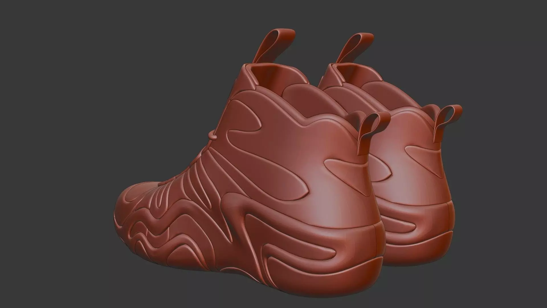 Futuristic Adidas Concept Sneakers 3D model_27