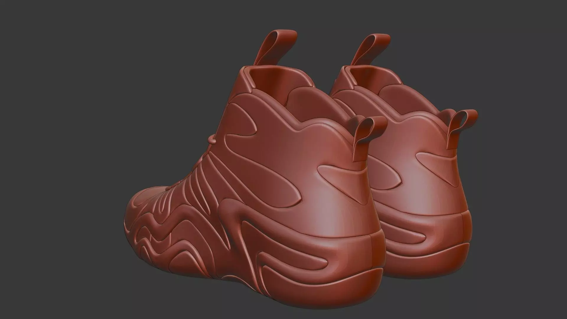 Futuristic Adidas Concept Sneakers 3D model_29