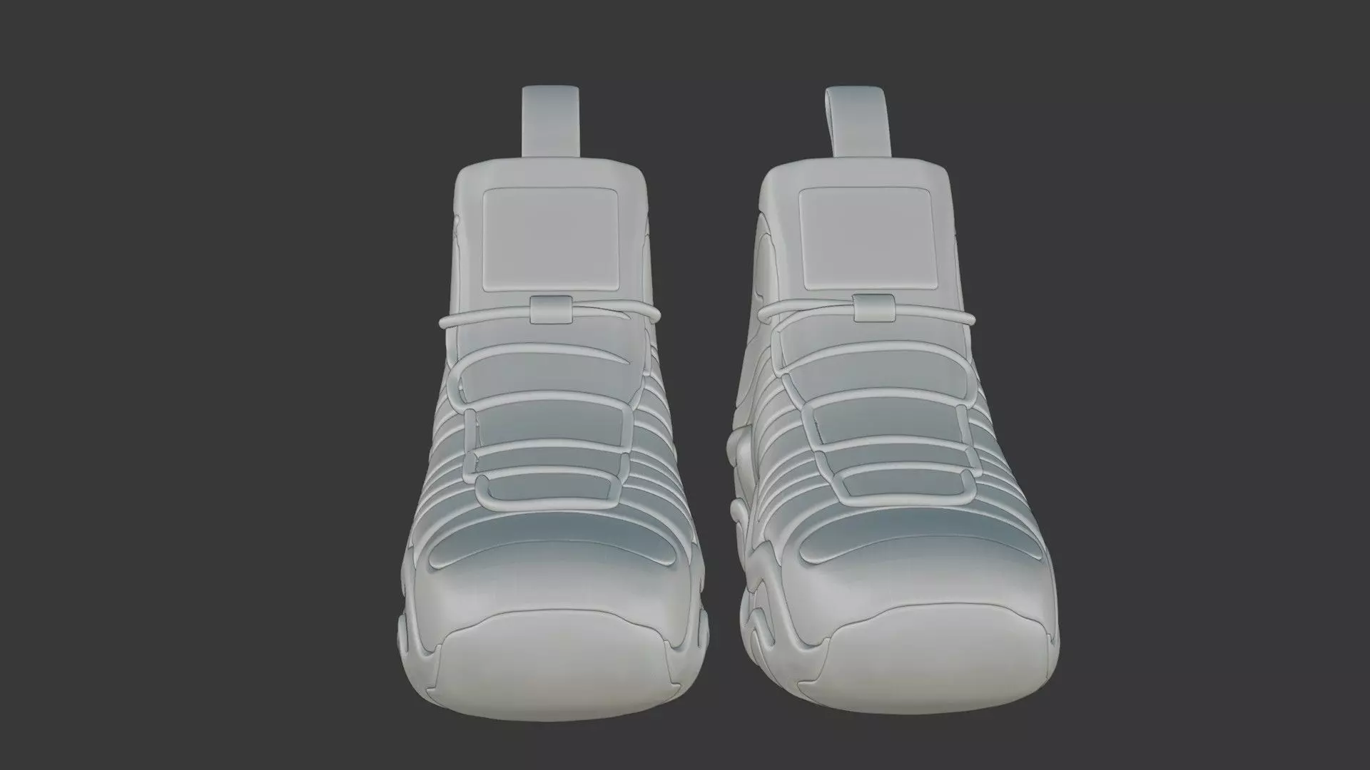 Futuristic Adidas Concept Sneakers 3D model_90