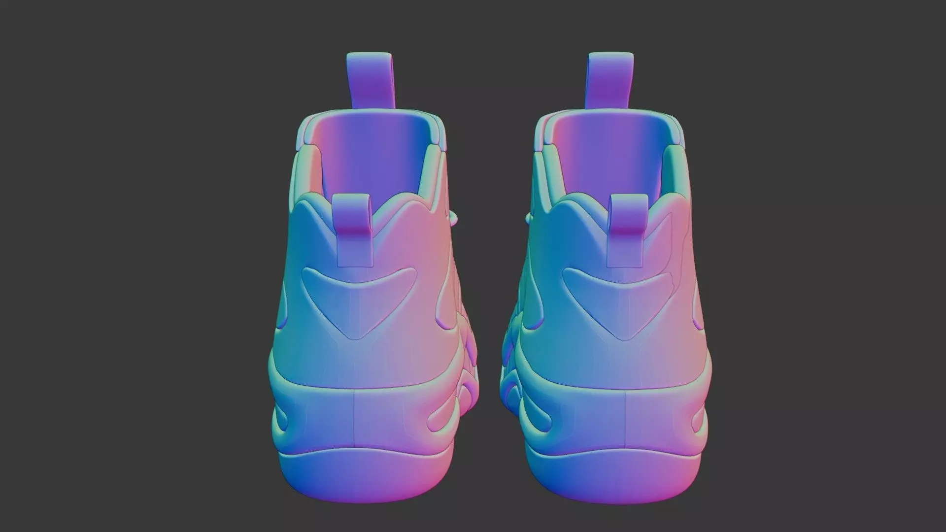 Futuristic Adidas Concept Sneakers 3D model_43
