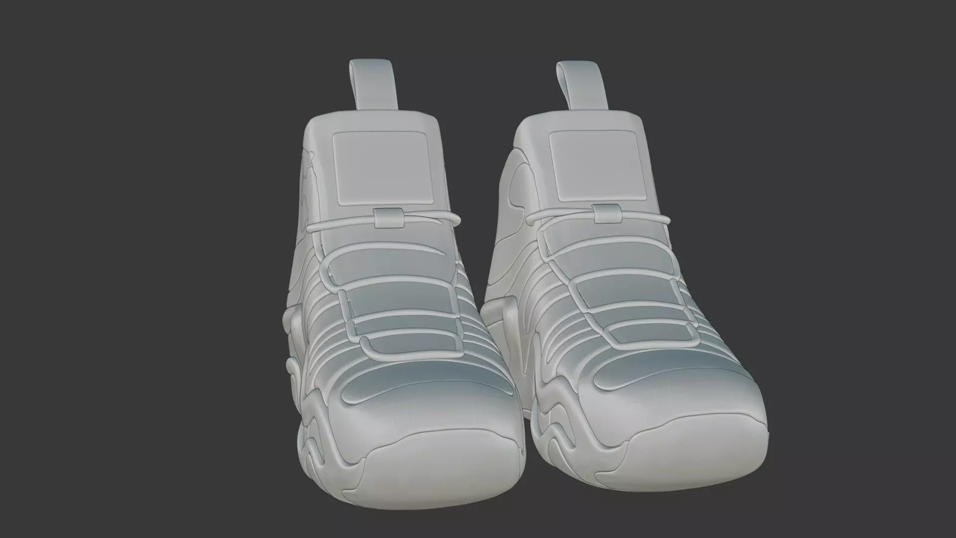 Futuristic Adidas Concept Sneakers 3D model_87