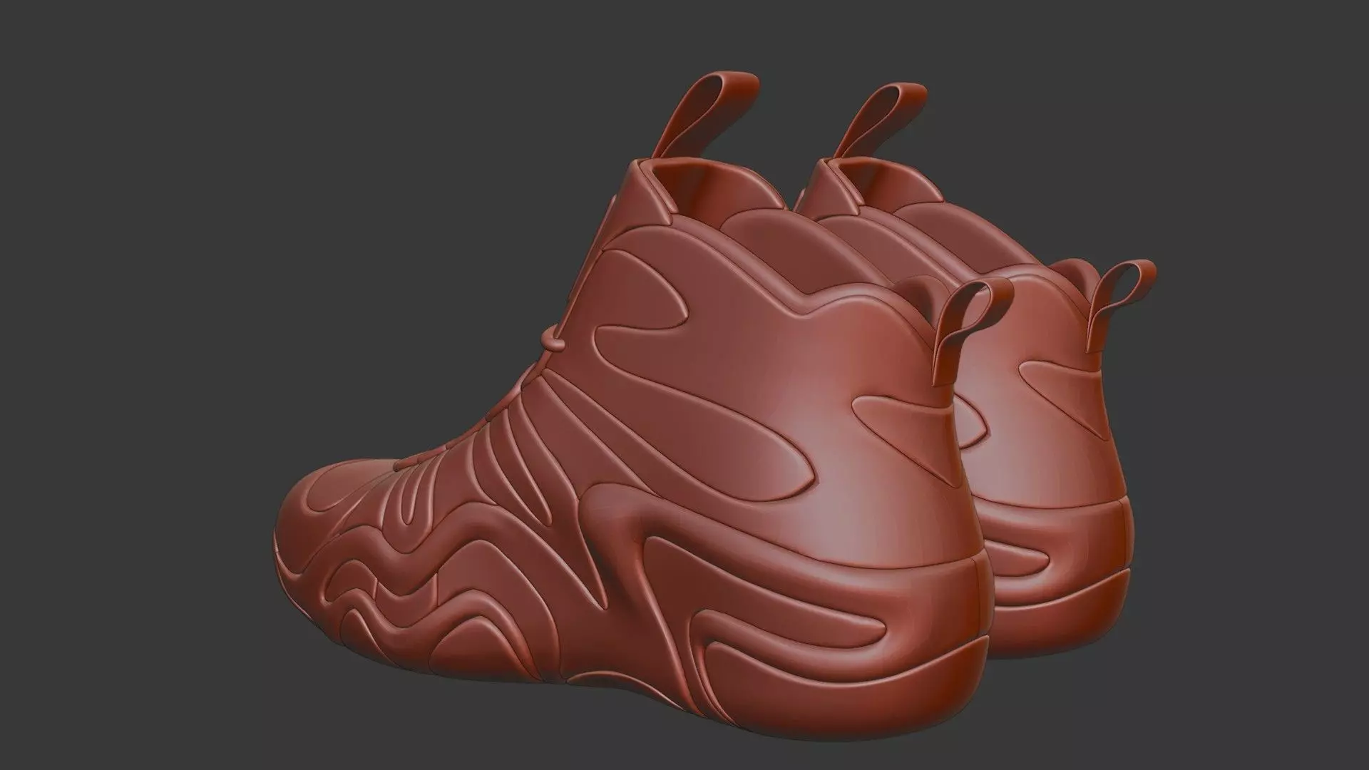 Futuristic Adidas Concept Sneakers 3D model_25