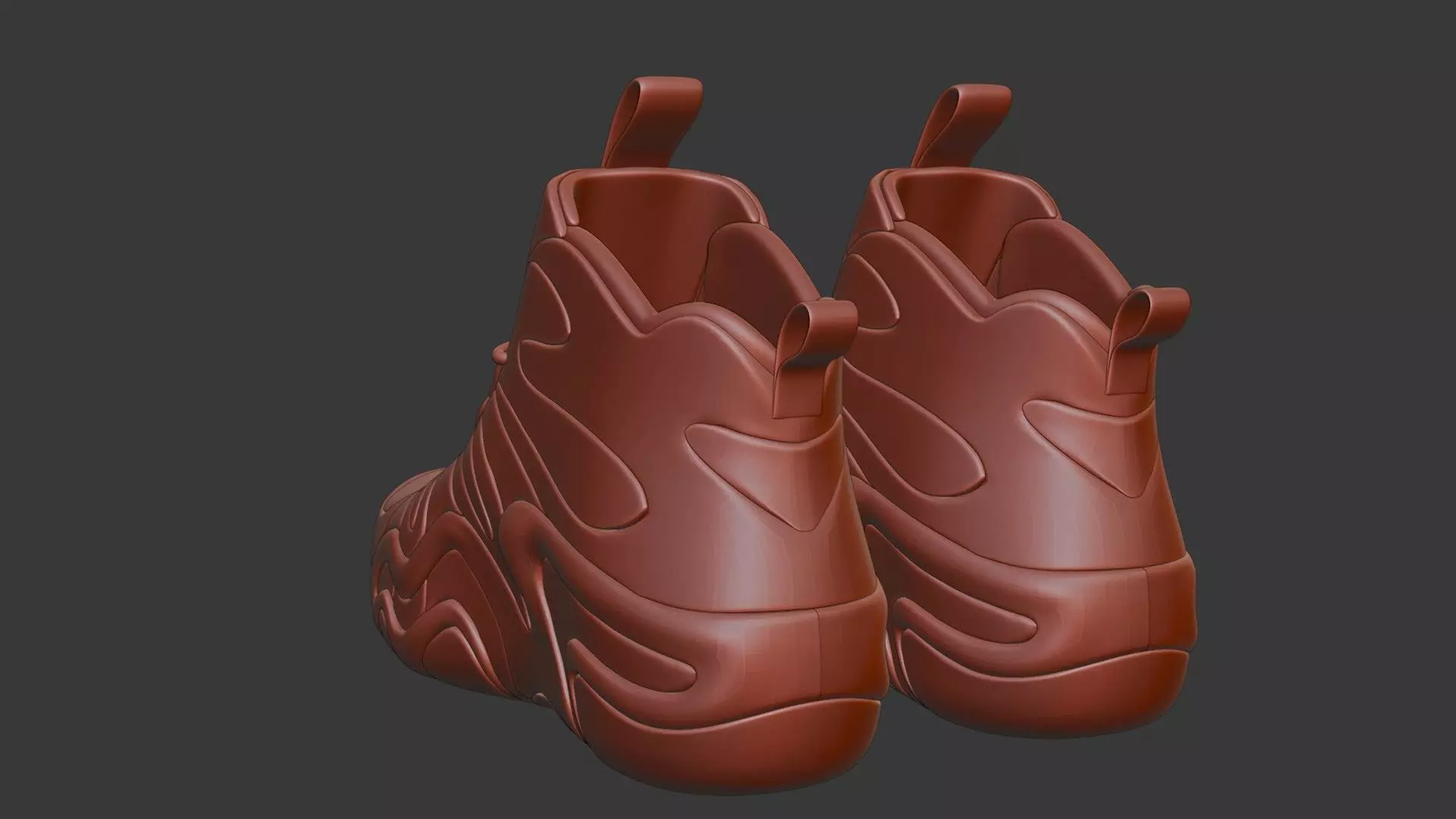 Futuristic Adidas Concept Sneakers 3D model_34