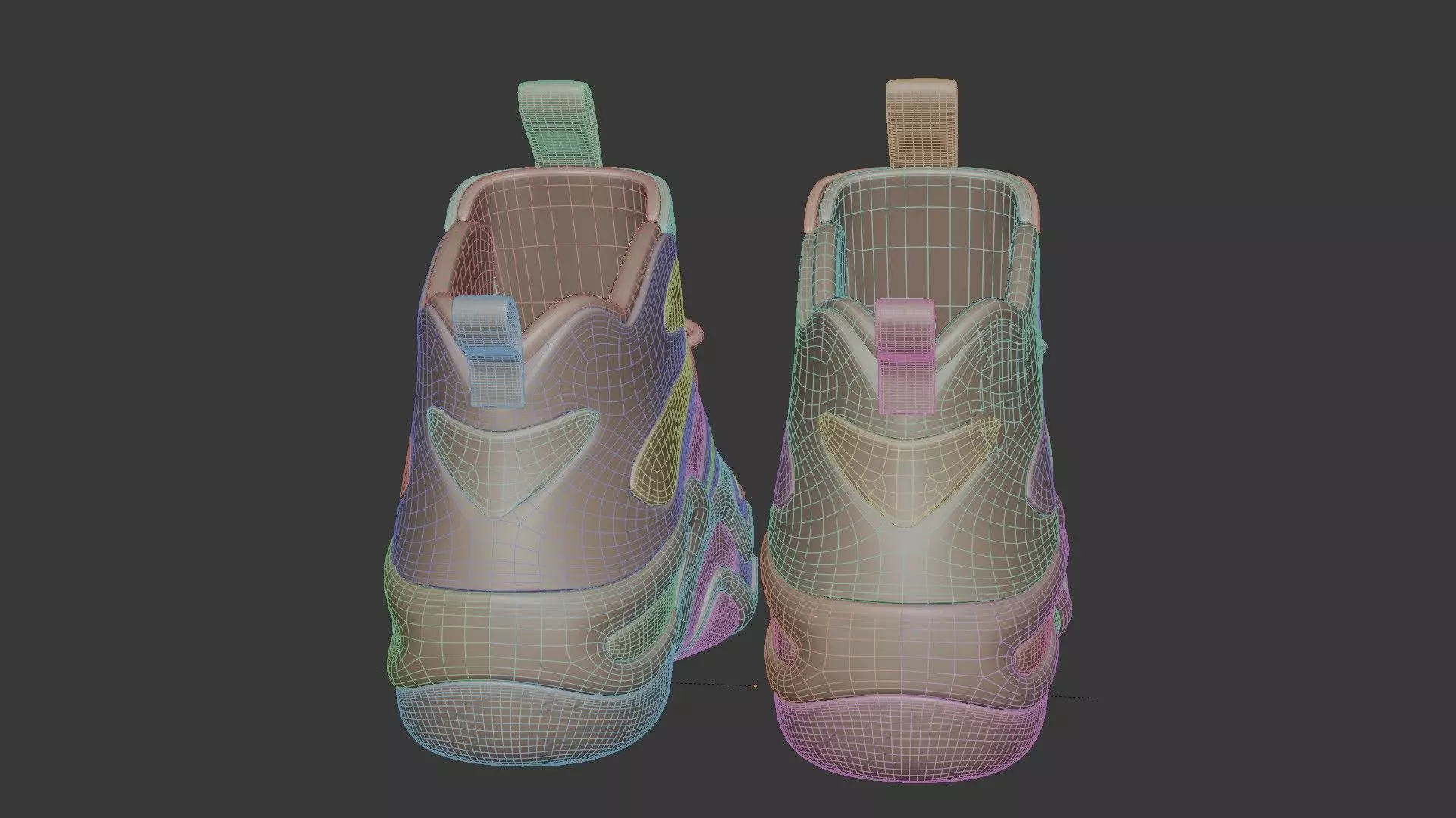 Futuristic Adidas Concept Sneakers 3D model_45