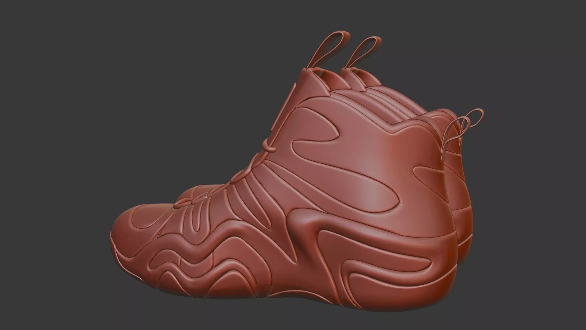 Futuristic Adidas Concept Sneakers 3D model_18