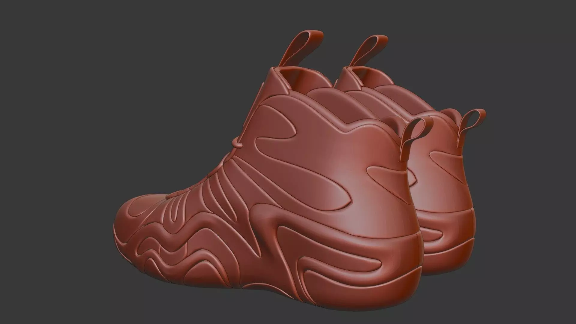Futuristic Adidas Concept Sneakers 3D model_24