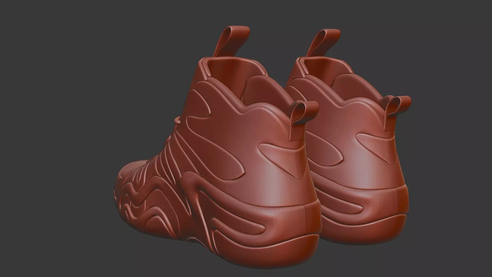 Futuristic Adidas Concept Sneakers 3D model_31
