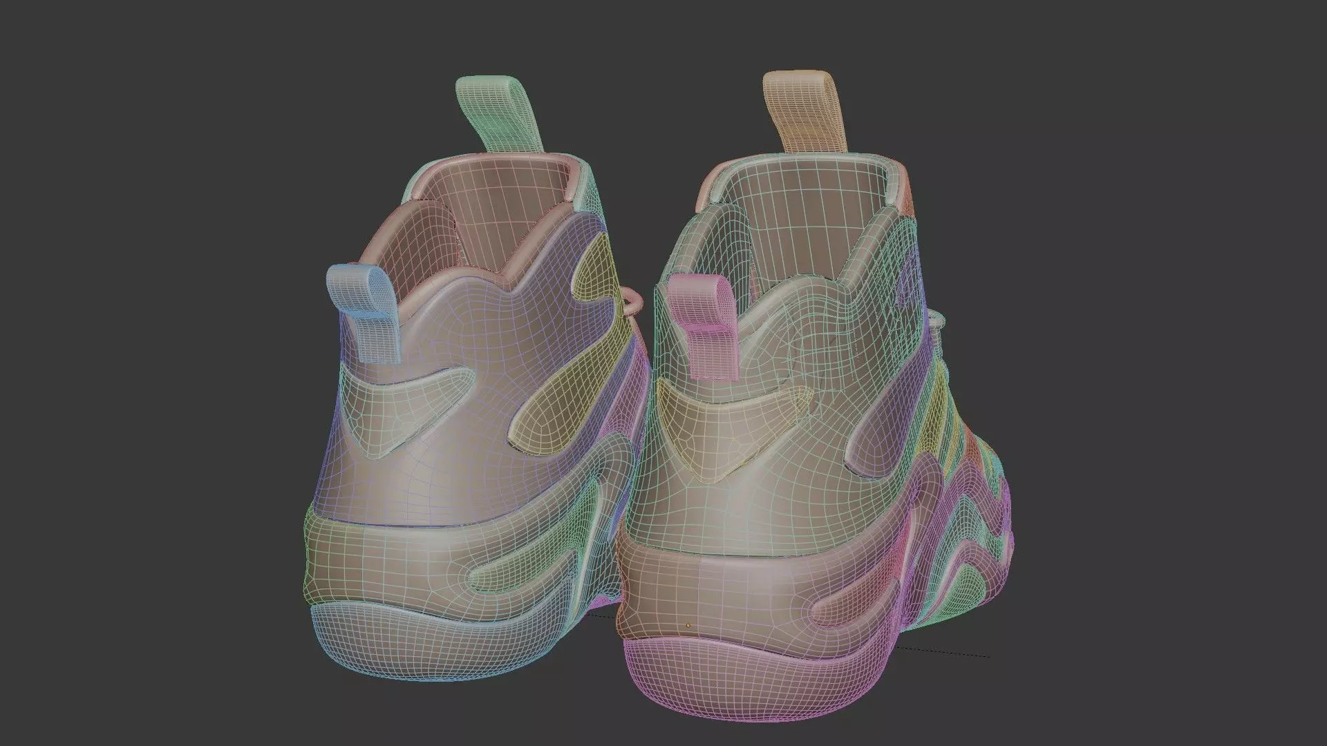 Futuristic Adidas Concept Sneakers 3D model_49