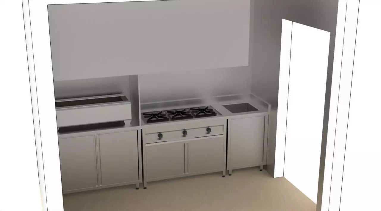 kitchen 79 3D model_2