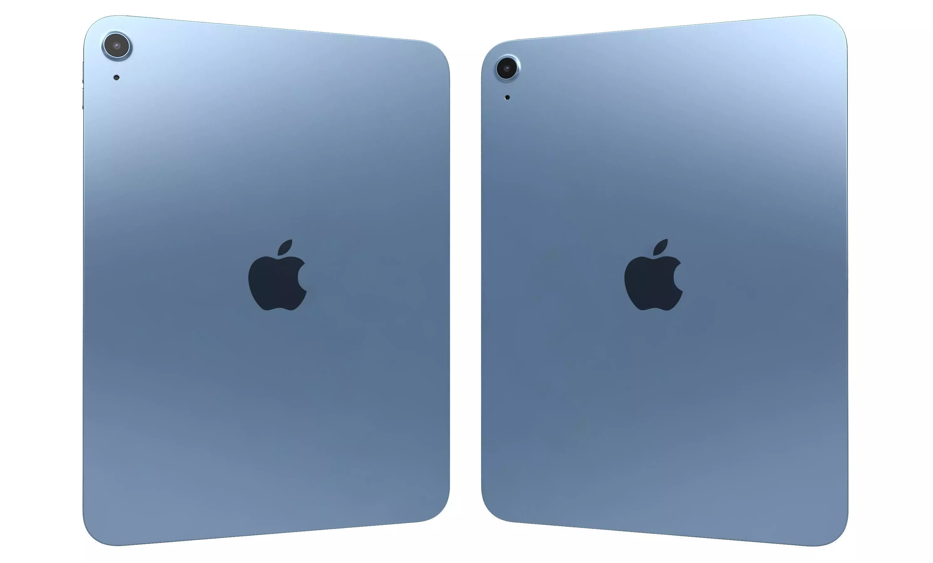Apple iPad 2025 Blue High Poly 3D model_24