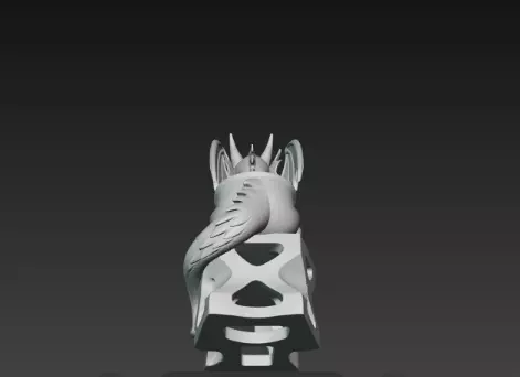 3D Flying Dragon Holder Model Mythical Design 3D print model_14