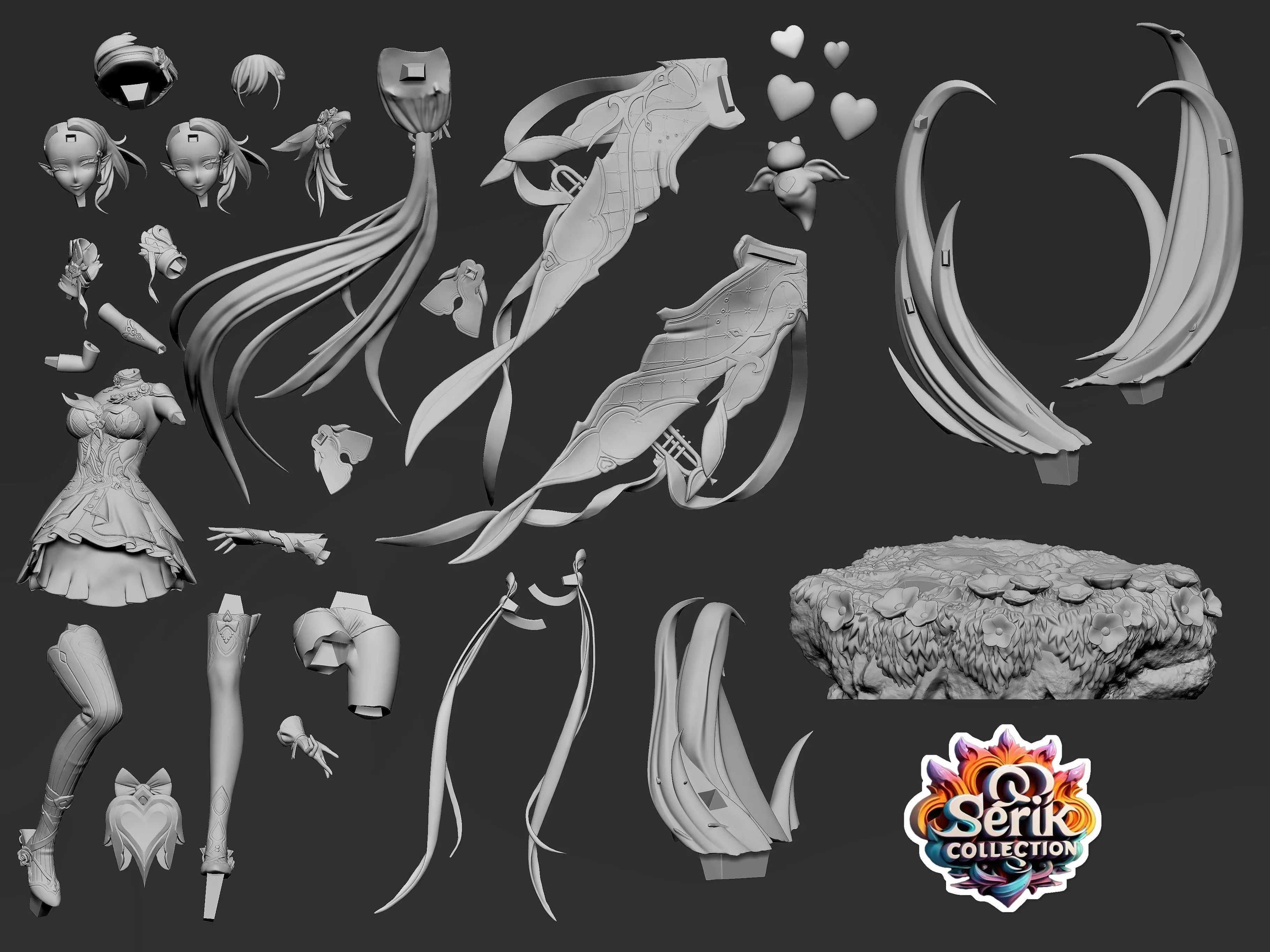 ELYSIA - HONKAI IMPACT 3RD 3D print model_7