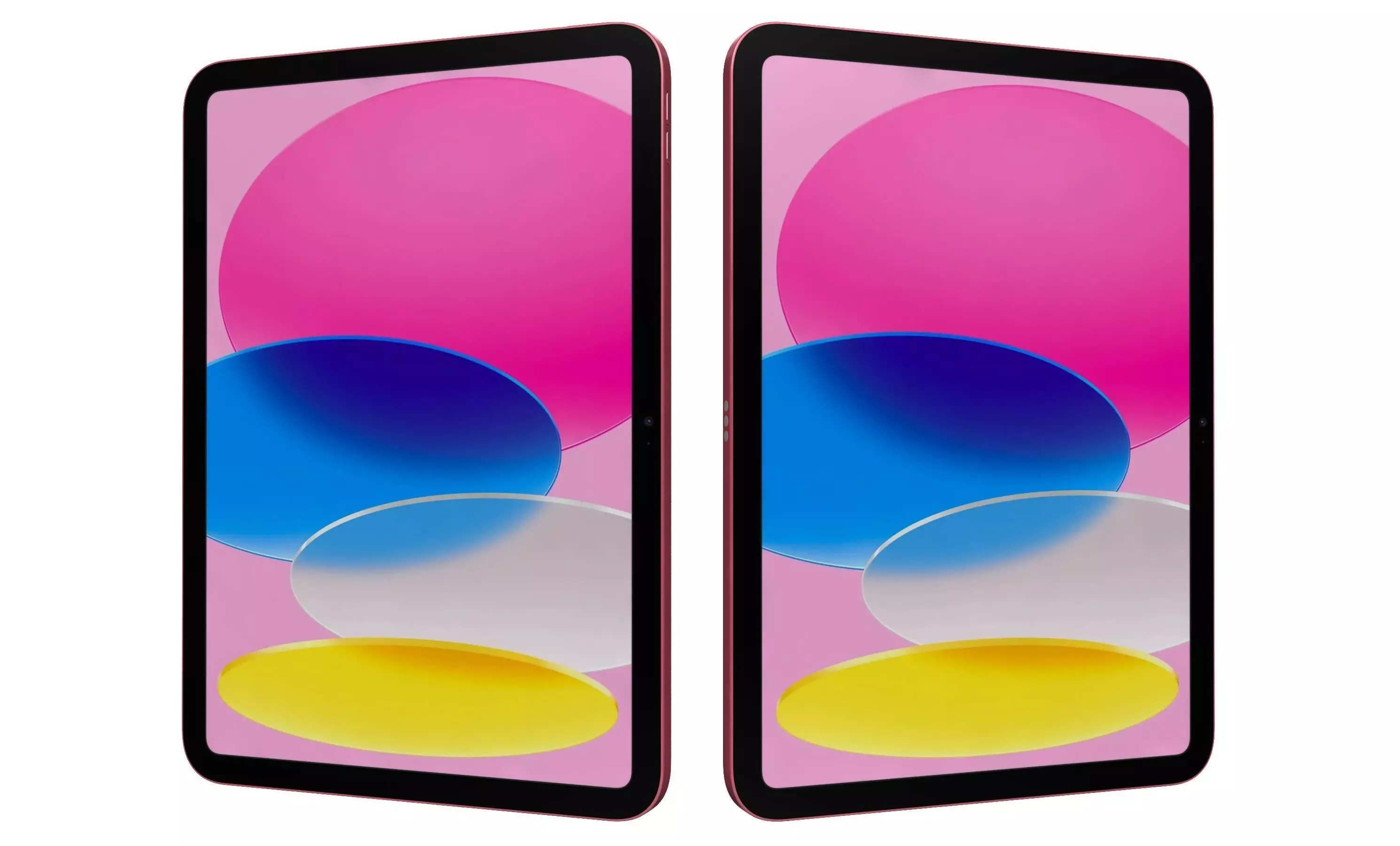 Apple iPad 2025 Pink High Poly 3D model_28