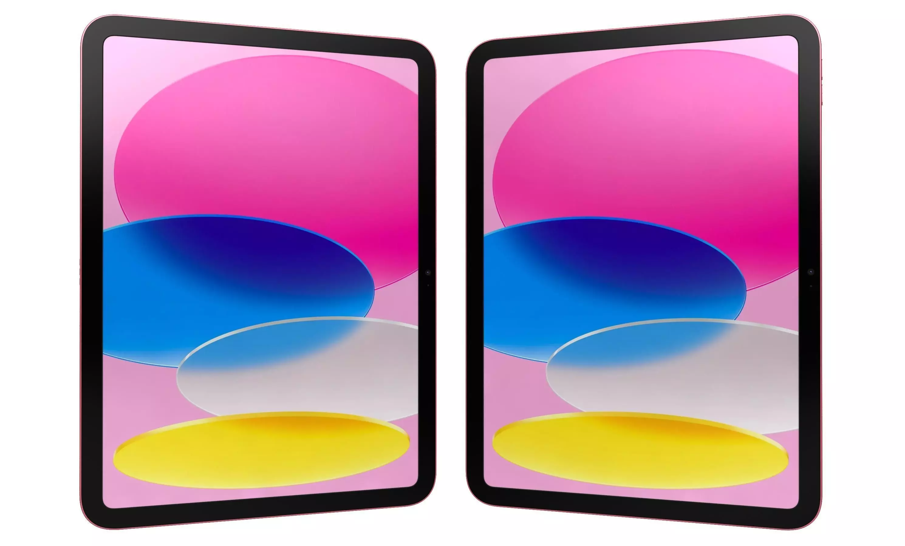 Apple iPad 2025 Pink High Poly 3D model_10