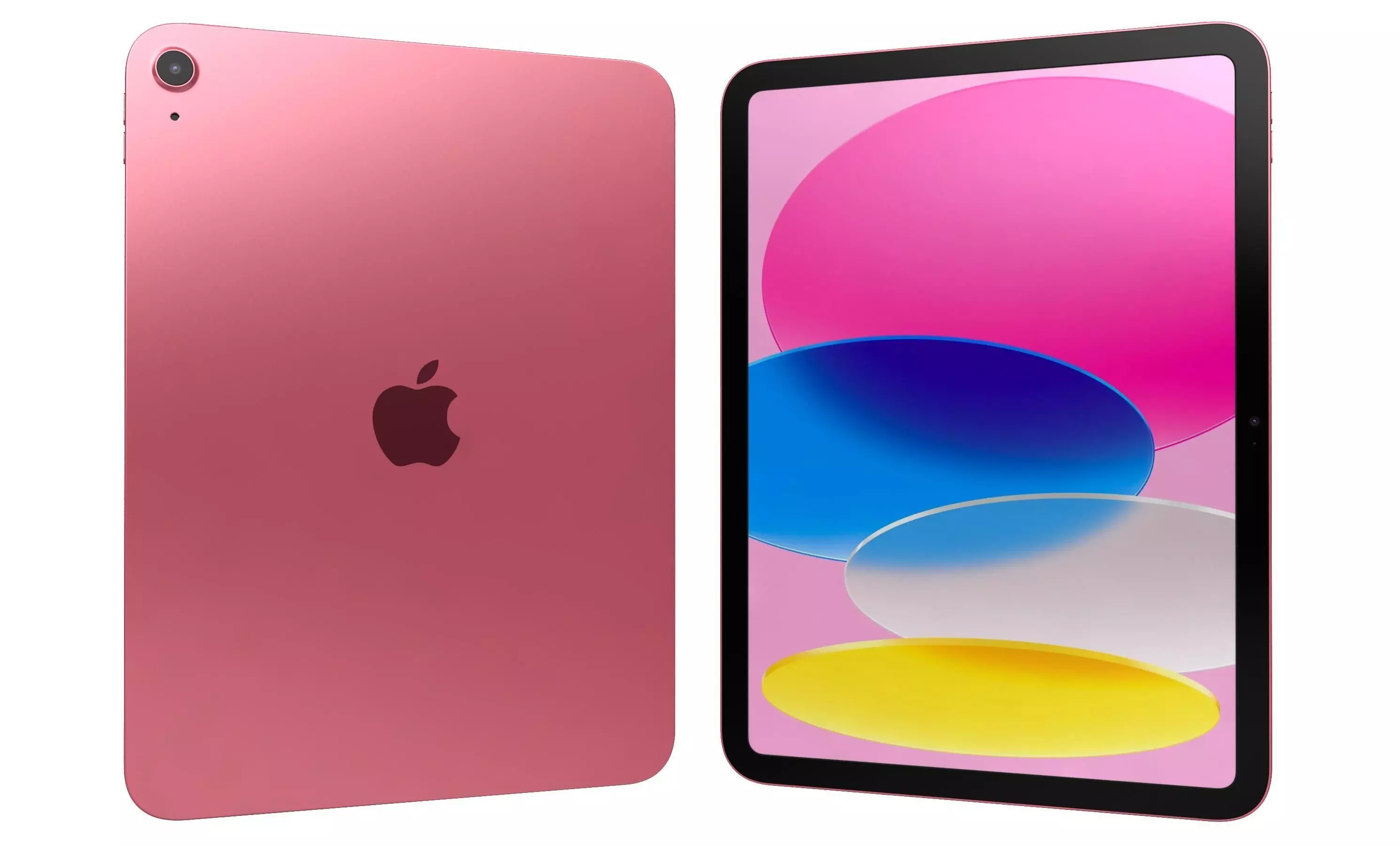 Apple iPad 2025 Pink High Poly 3D model_0