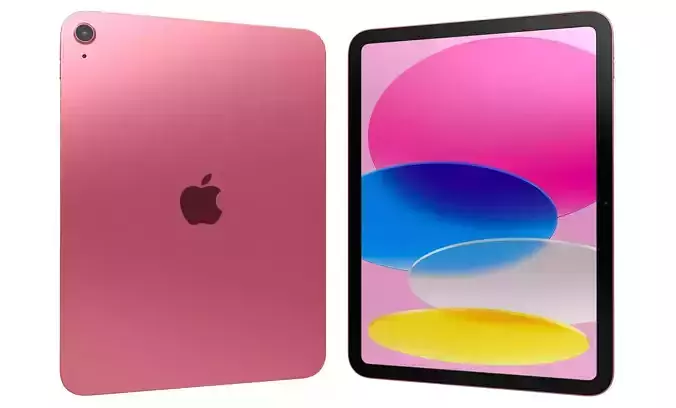 Apple iPad 2025 Pink High Poly