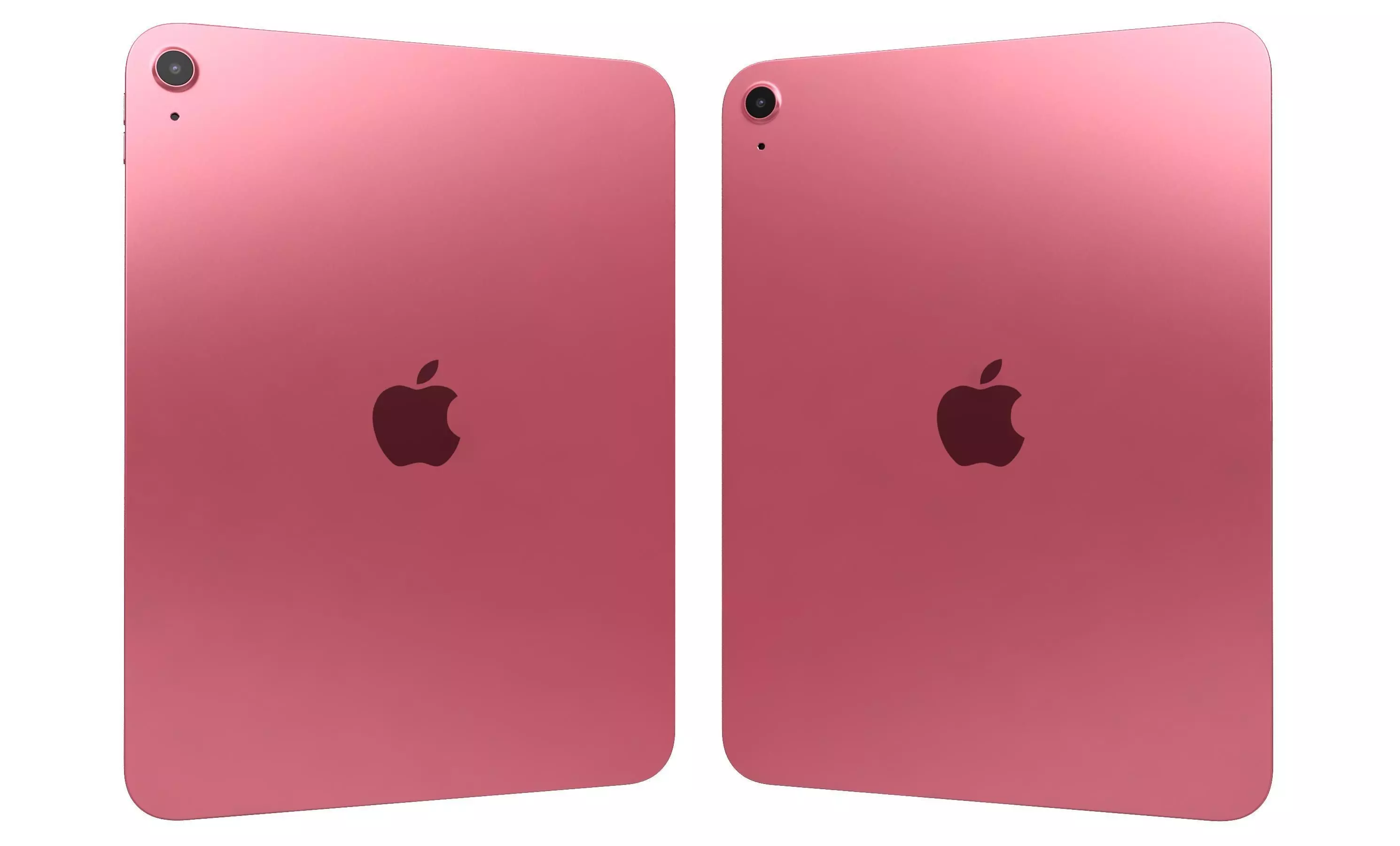 Apple iPad 2025 Pink High Poly 3D model_24