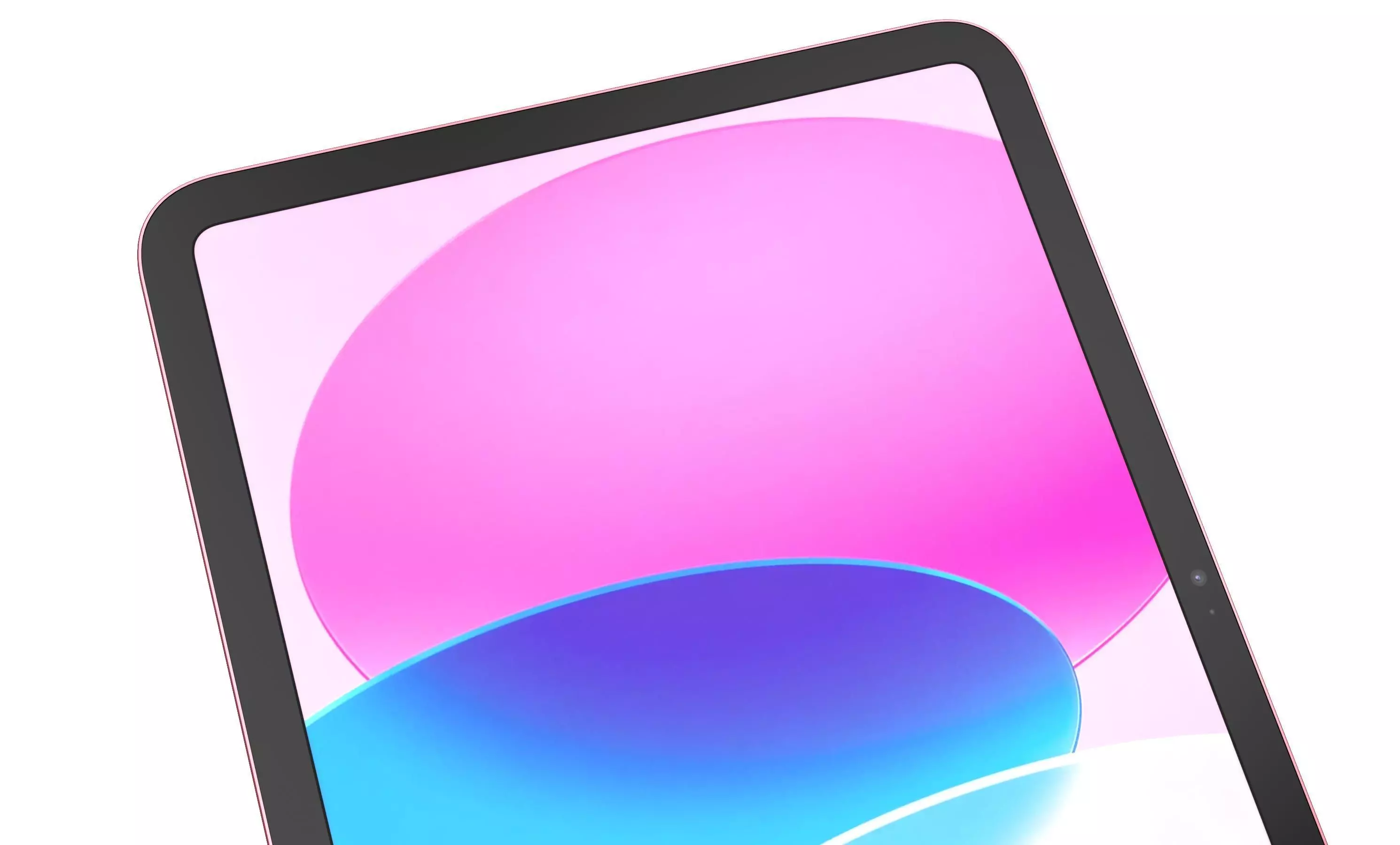 Apple iPad 2025 Pink High Poly 3D model_8