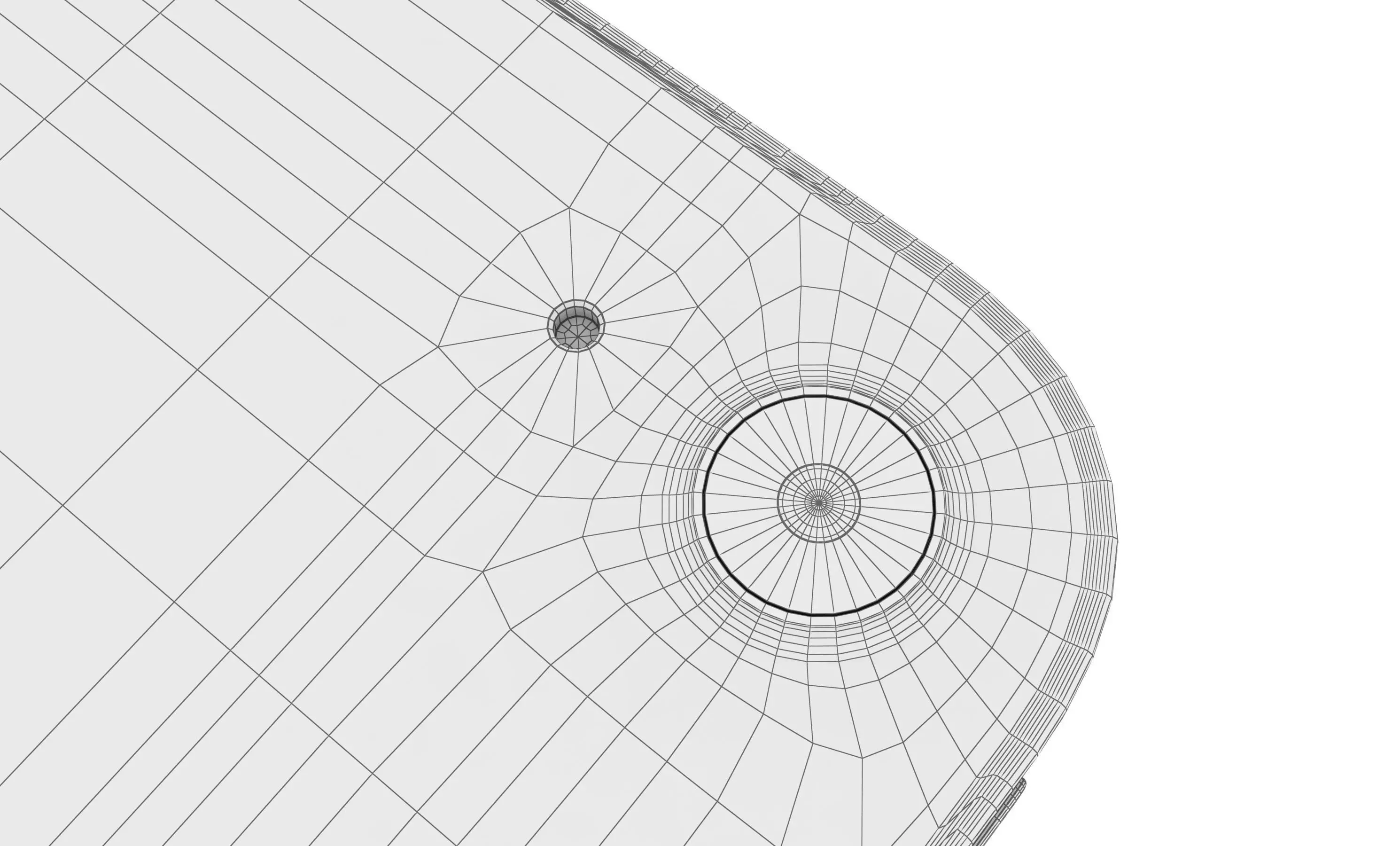 Apple iPad 2025 Yellow High Poly 3D model_20