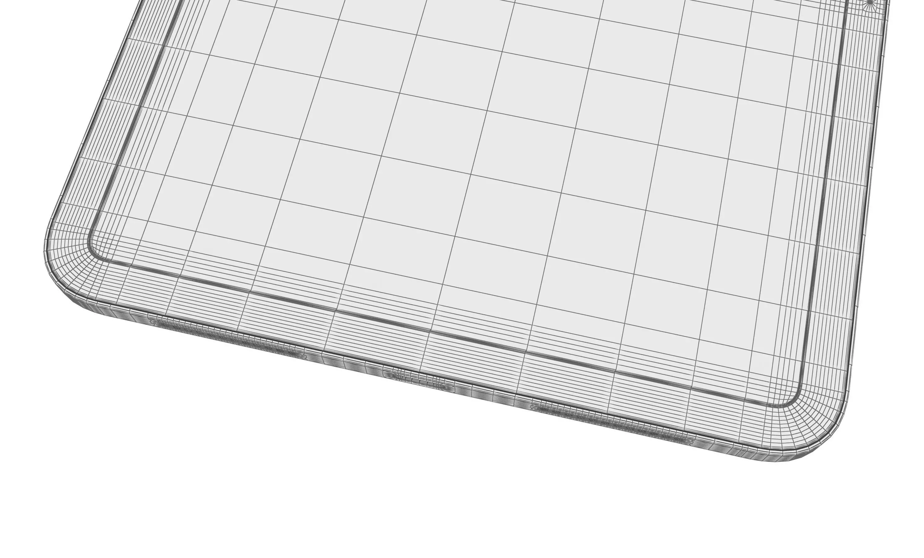 Apple iPad 2025 Yellow High Poly 3D model_18