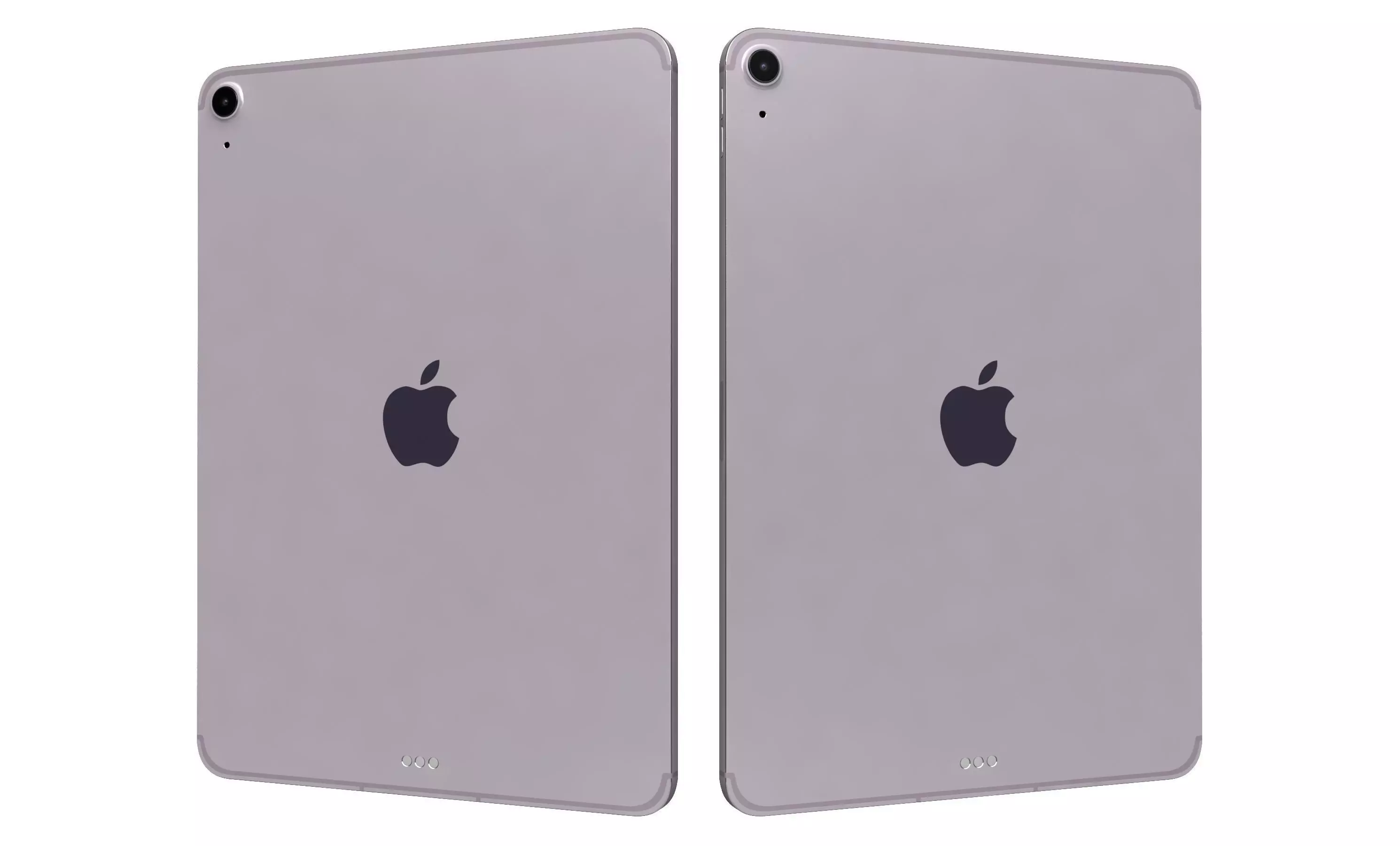 Apple iPad Air 11 2025 Purple HIGH Poly 3D model_23
