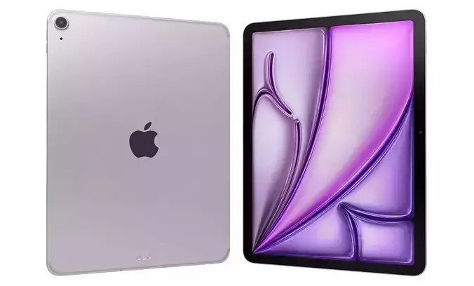 Apple iPad Air 11 2025 Purple HIGH Poly