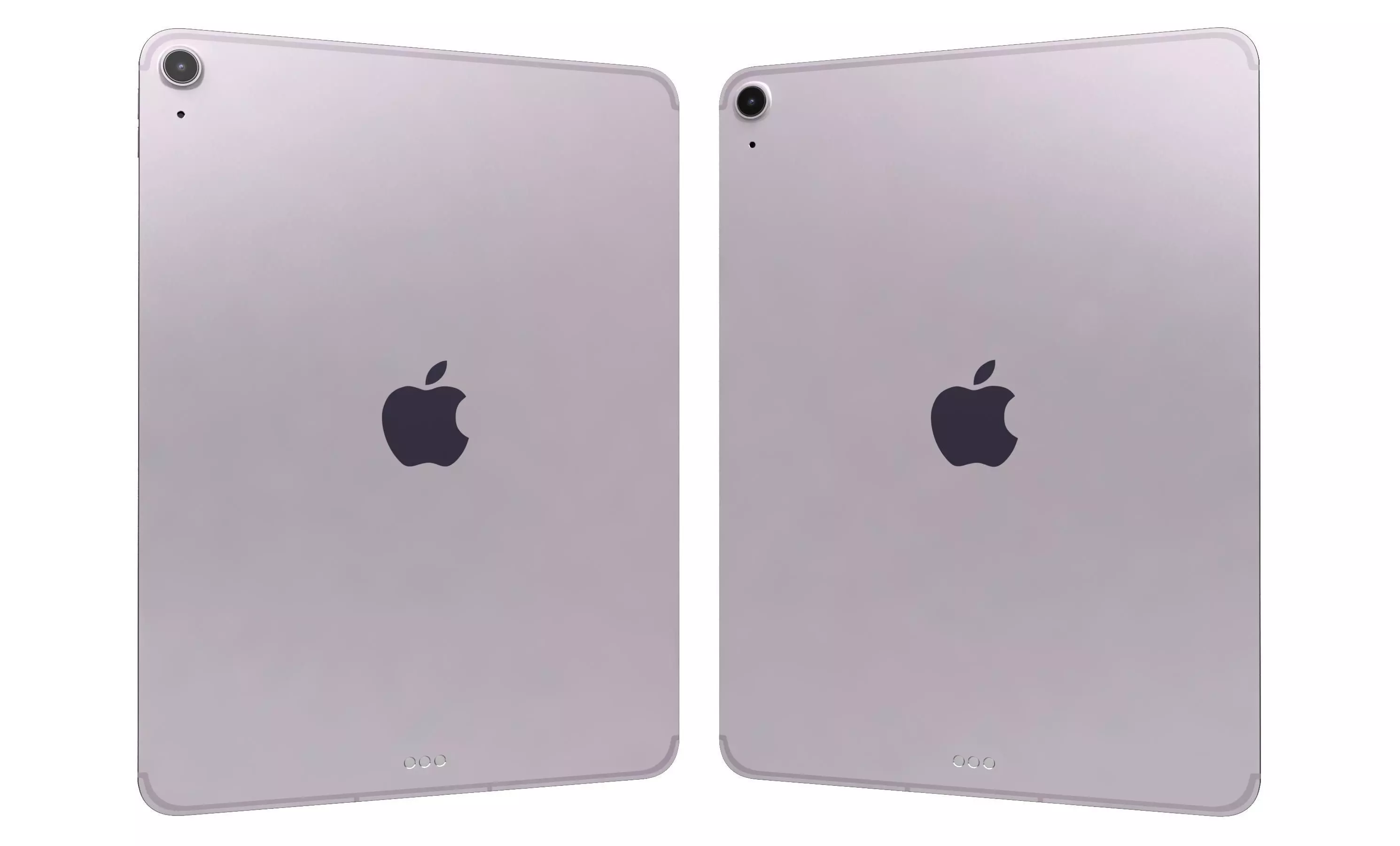 Apple iPad Air 11 2025 Purple HIGH Poly 3D model_20