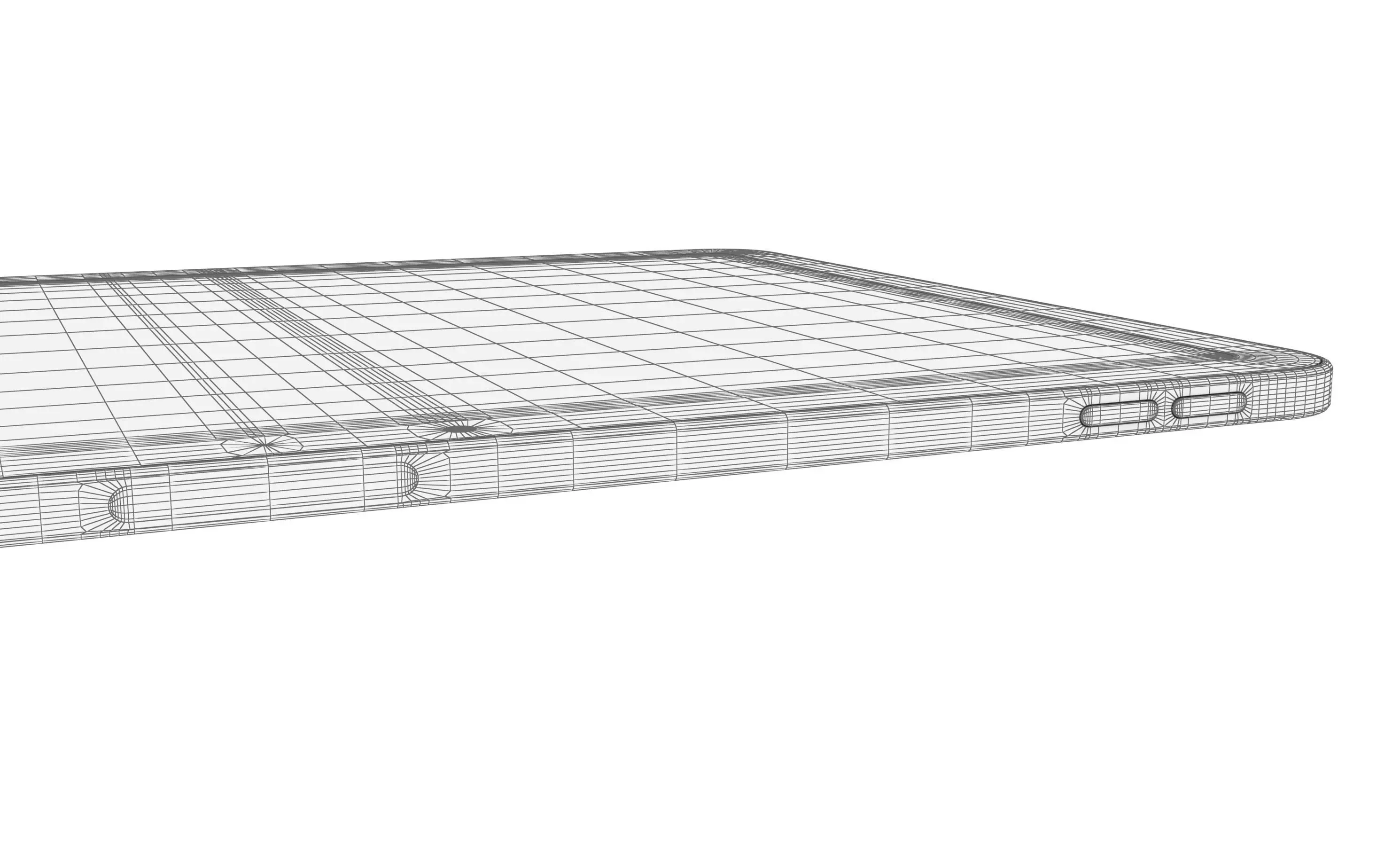 Apple iPad Air 13 2024 Blue High Poly 3D model_22