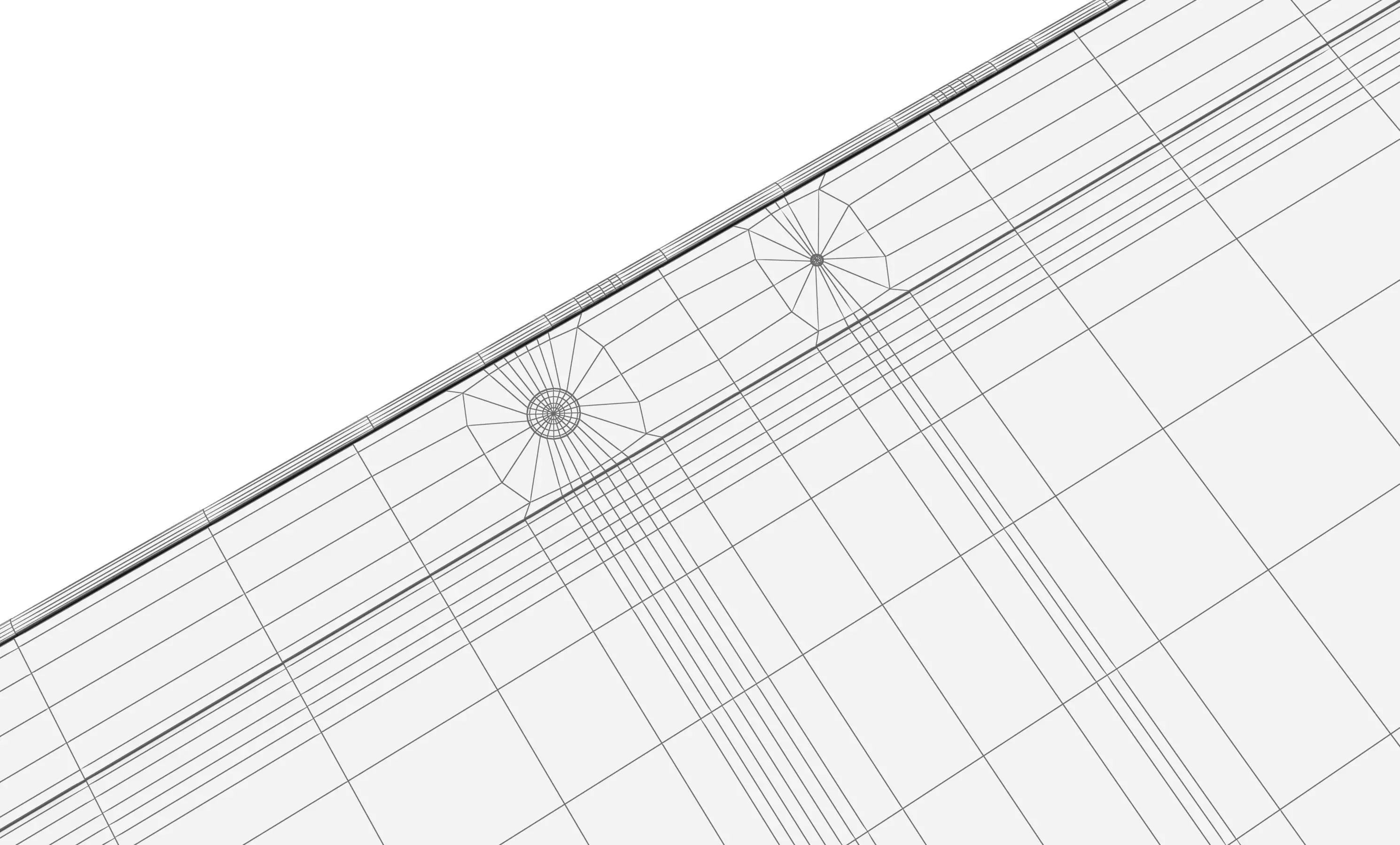 Apple iPad Air 13 2024 Blue High Poly 3D model_17