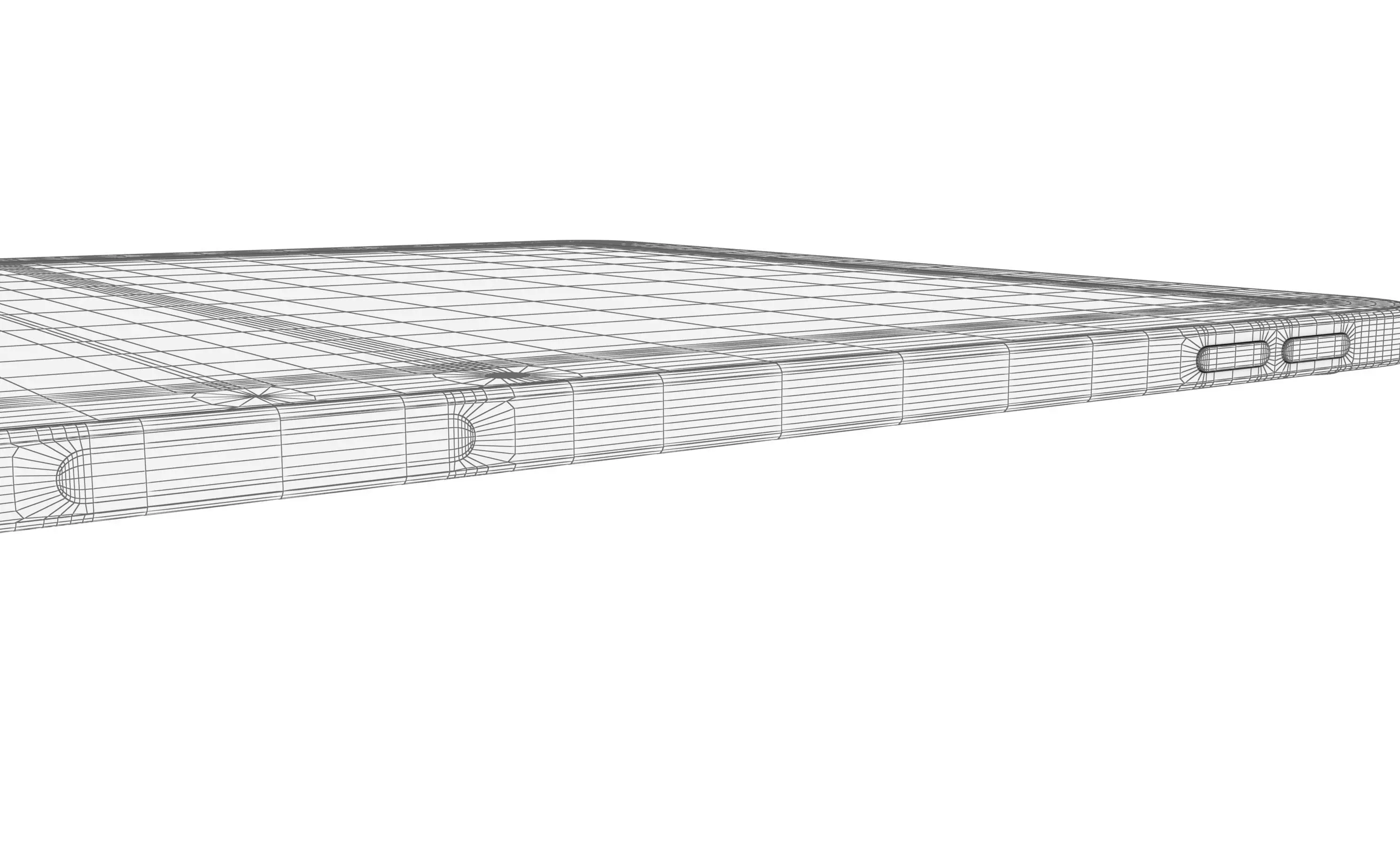 Apple iPad Air 13 2024 Purple High Poly 3D model_18