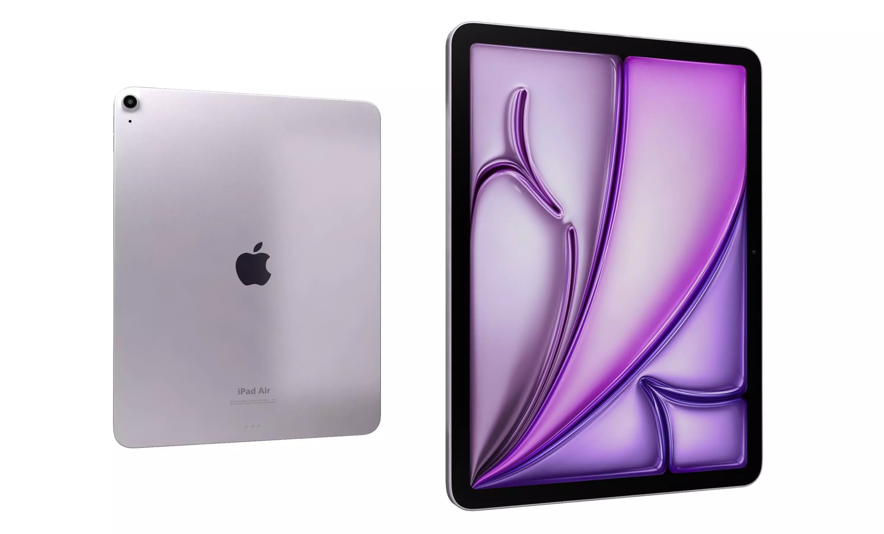 Apple iPad Air 13 2024 Purple High Poly 3D model_29