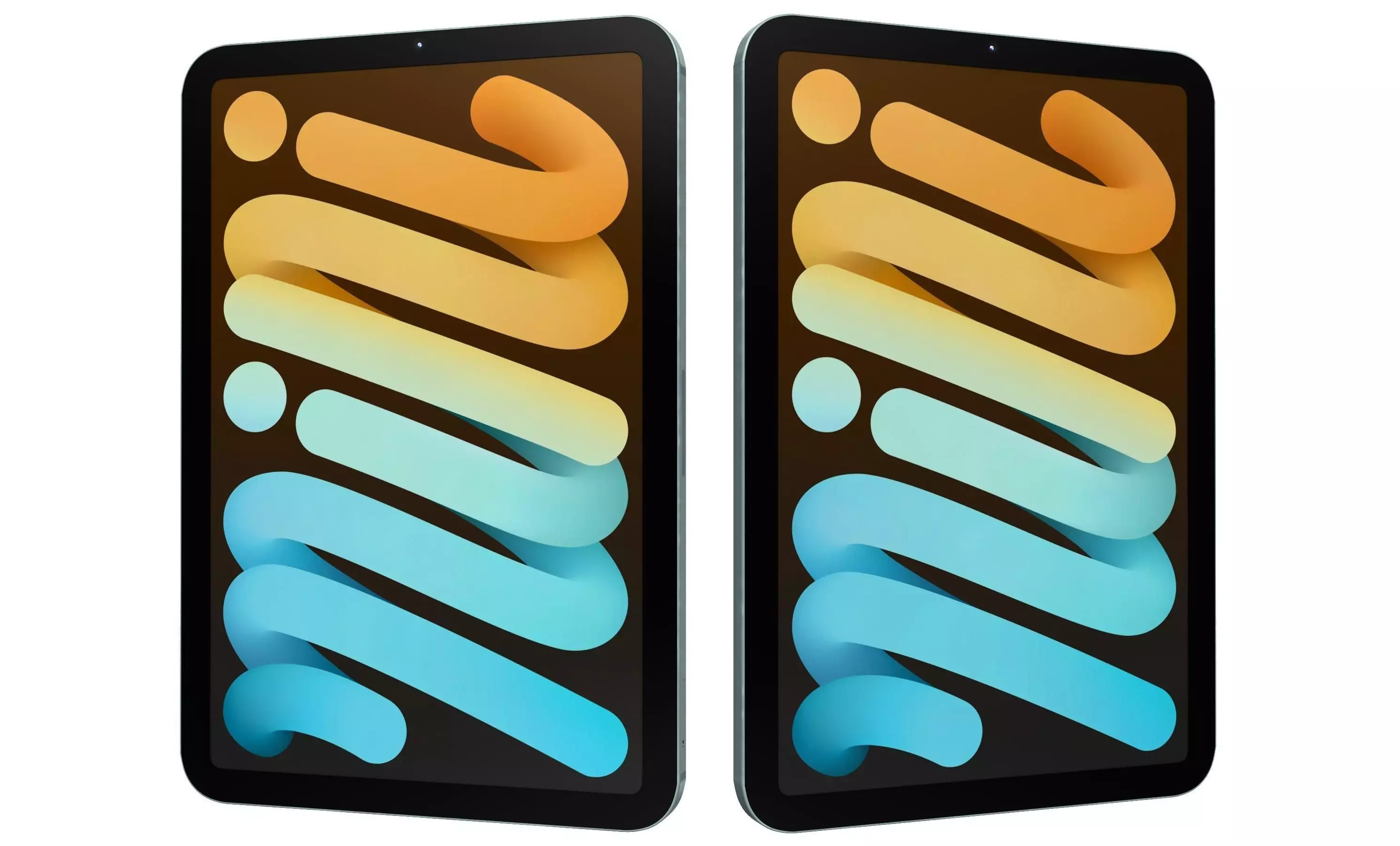 Apple iPad Mini 2024 Blue High Poly 3D model_28