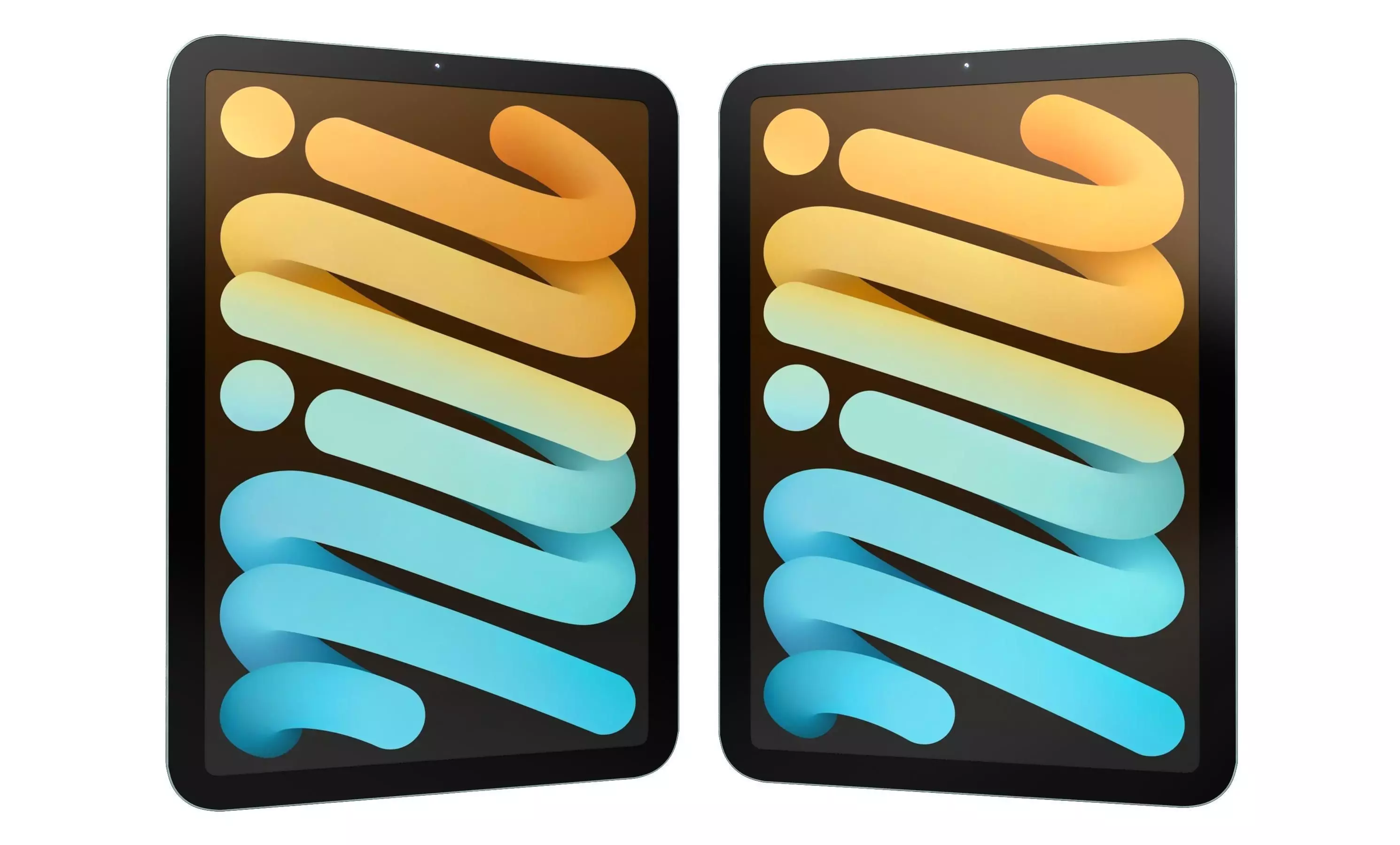 Apple iPad Mini 2024 Blue High Poly 3D model_10