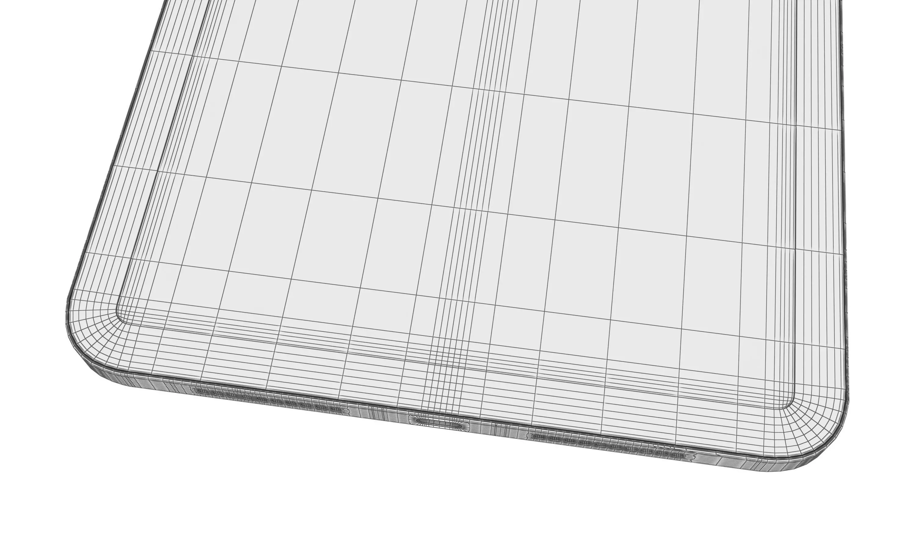 Apple iPad Mini 2024 Purple High Poly 3D model_17